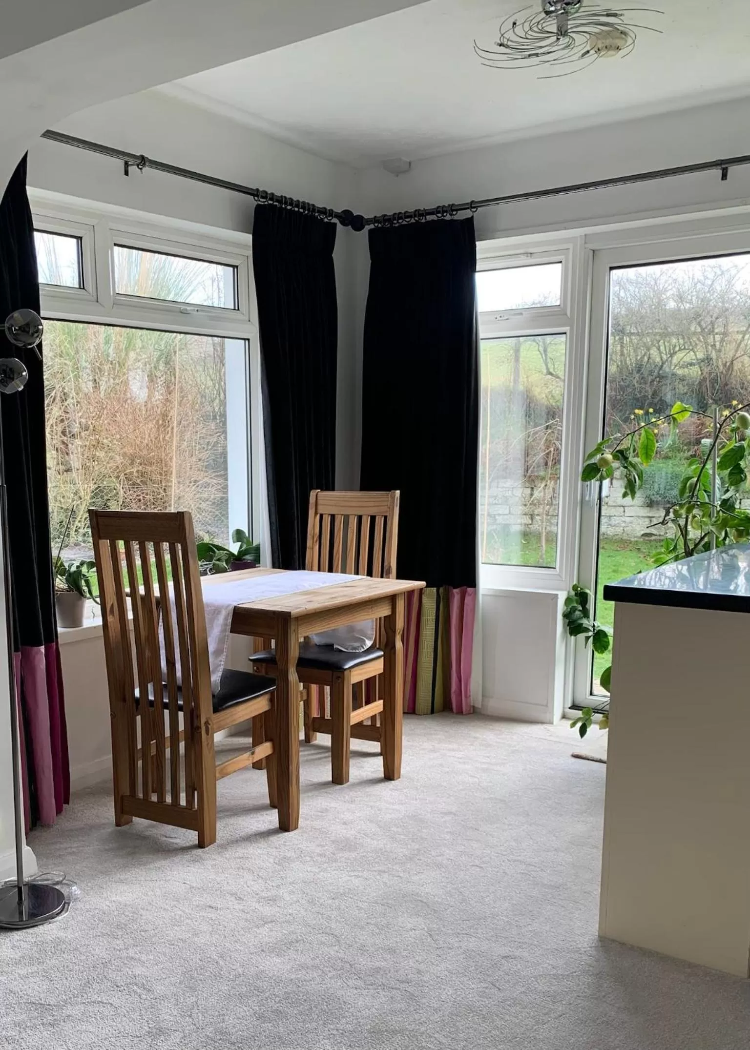 Dining area in Ramsey House - Luxury Licensed B&B - Parking and Guest Lounge