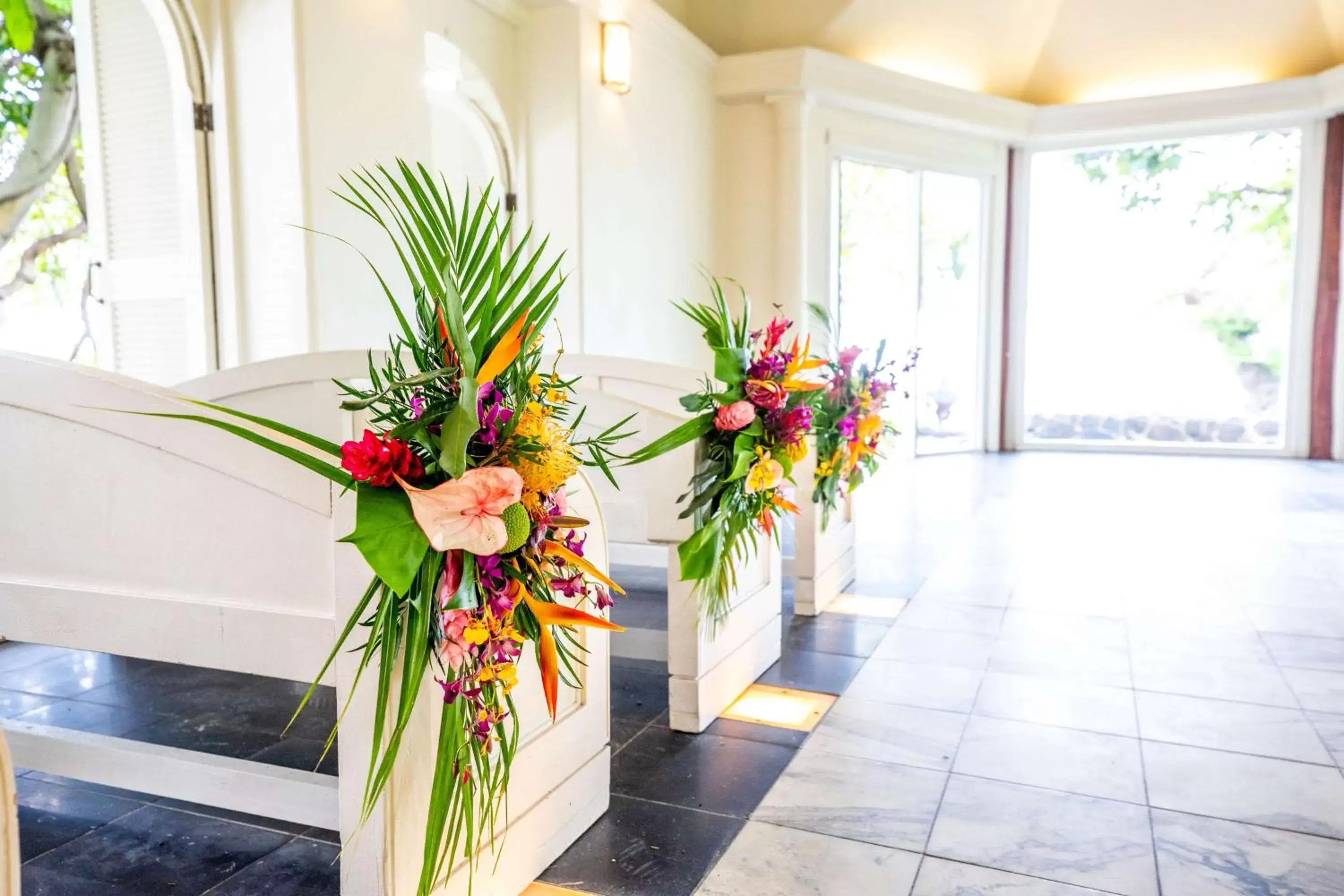wedding, Lobby/Reception in Outrigger Kona Resort and Spa