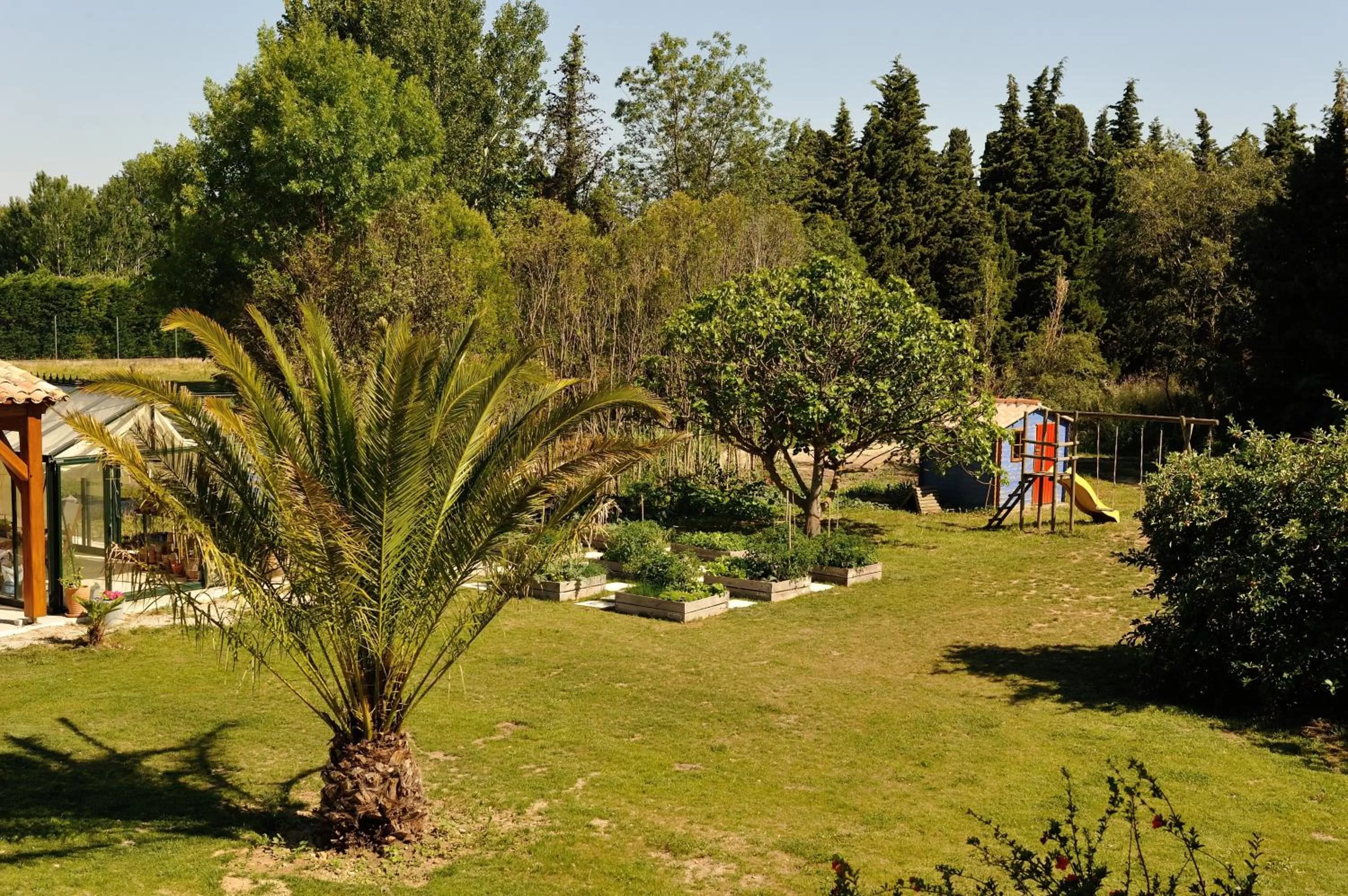 Garden view in Chambres d'Hotes Domaine des Machottes