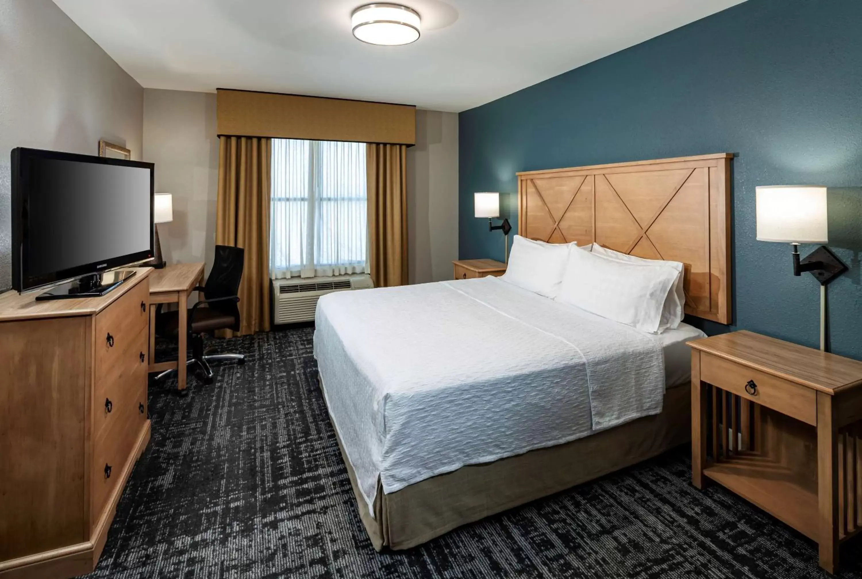 Bedroom, Bed in Homewood Suites by Hilton Austin/Round Rock