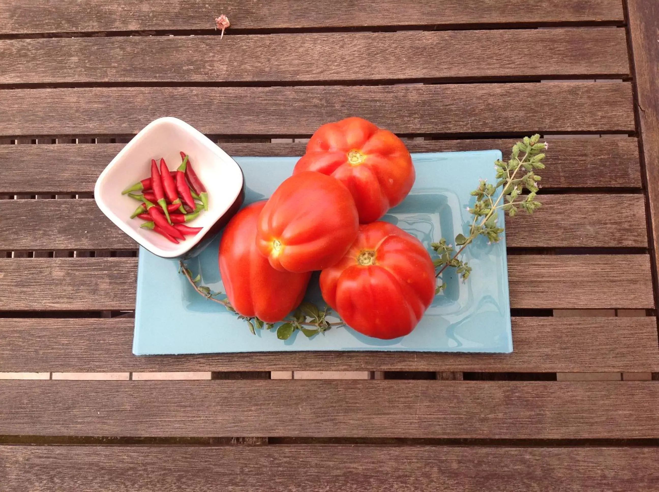 Food close-up in B&B Case Rosse