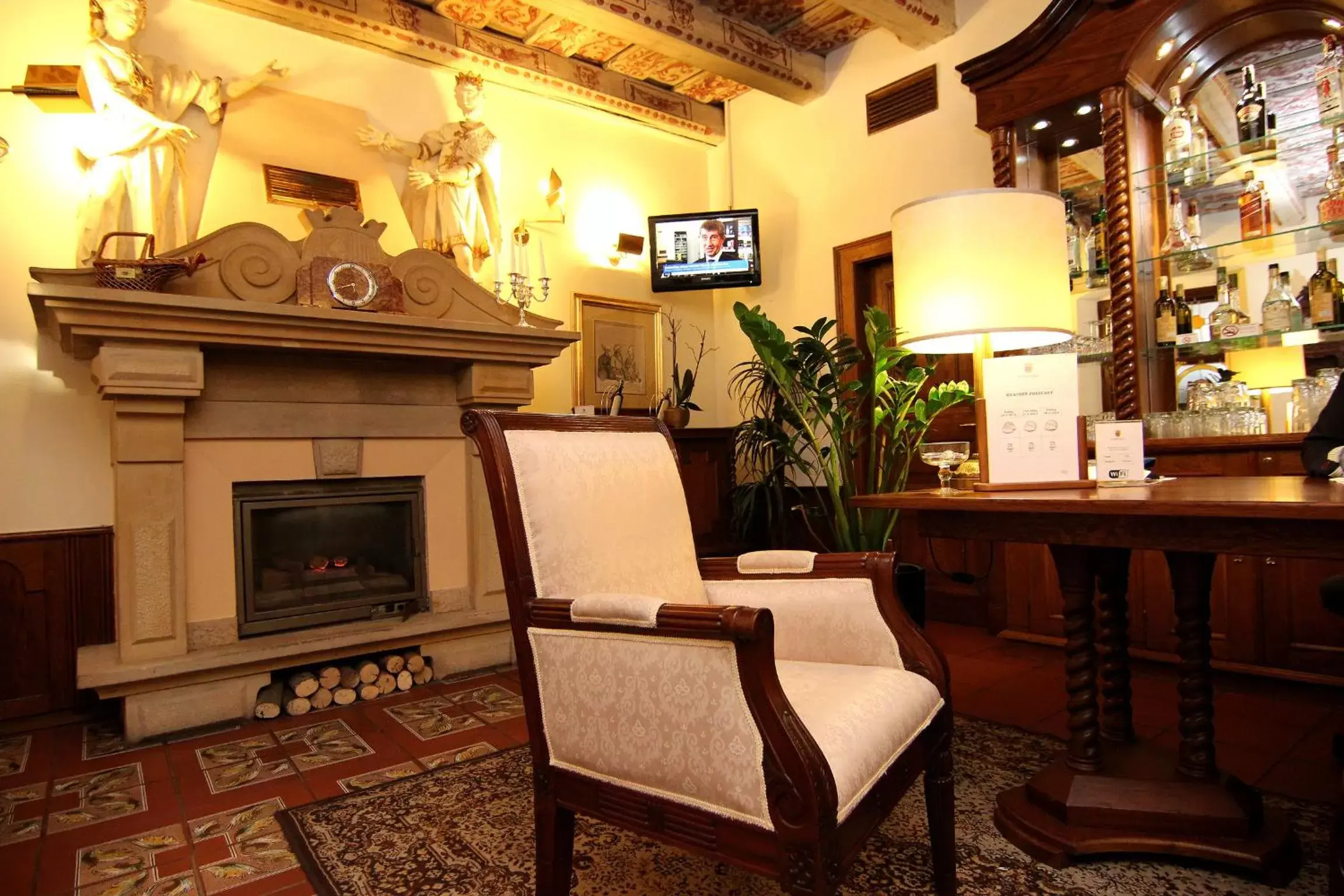 Lobby or reception in The King Charles Lobby or reception in The King Charles
