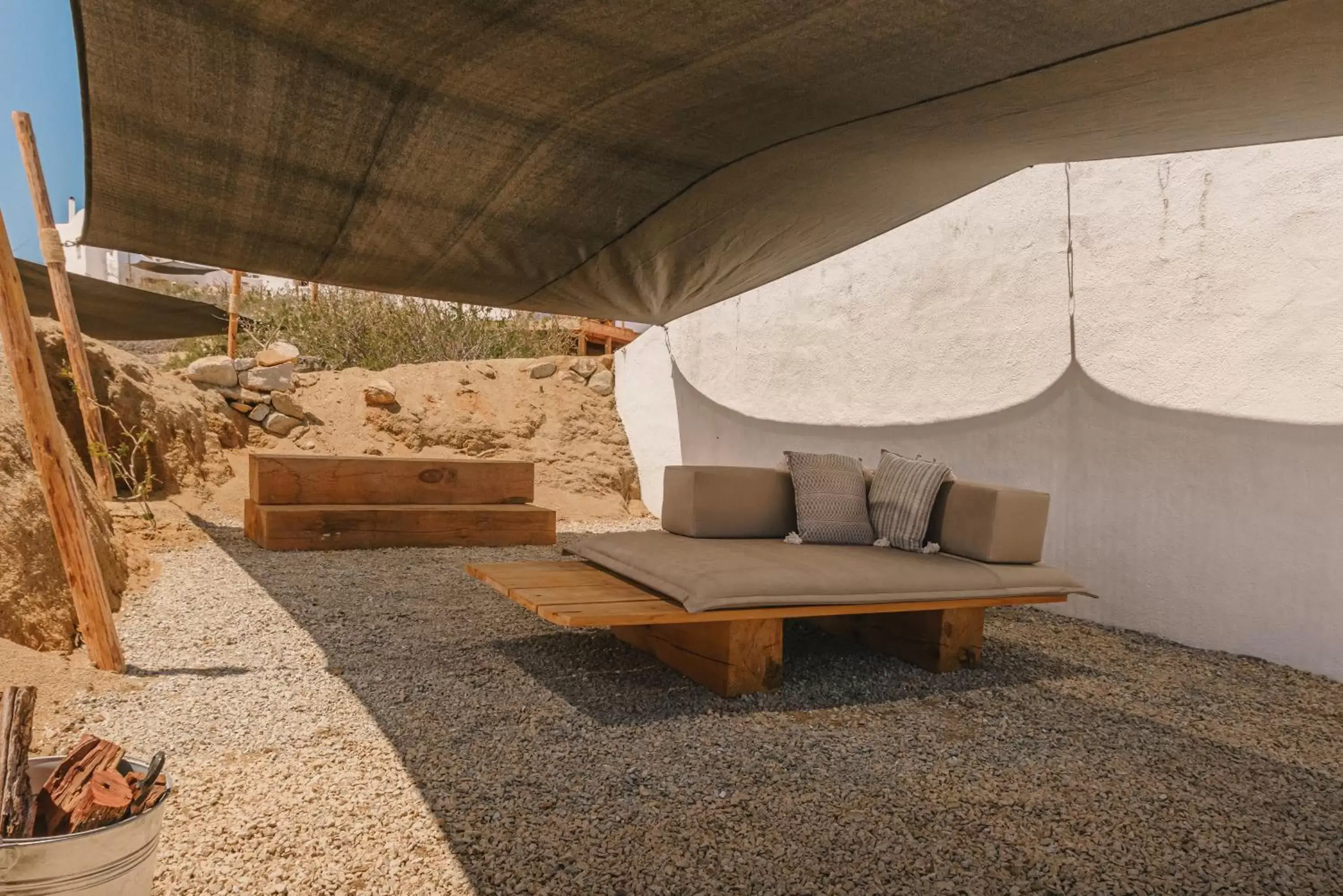 Patio in The White Lodge