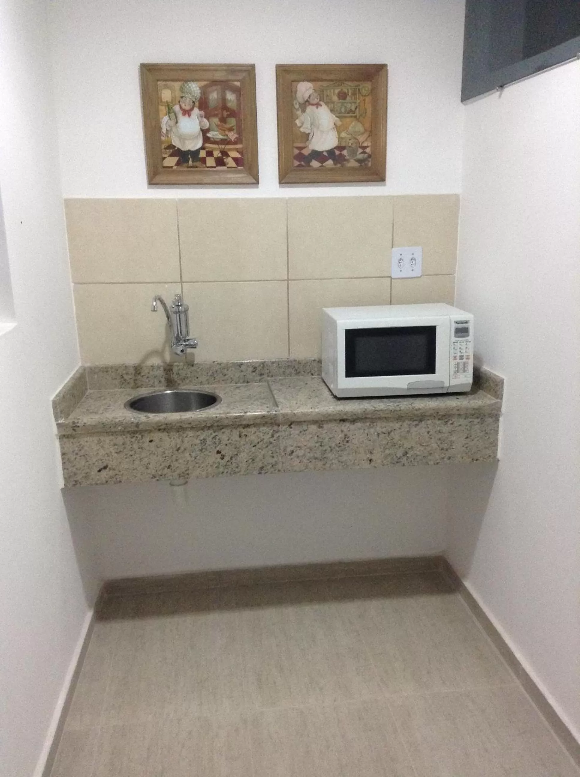 Kitchen or kitchenette in Hotel La Ponsa Itatiaia