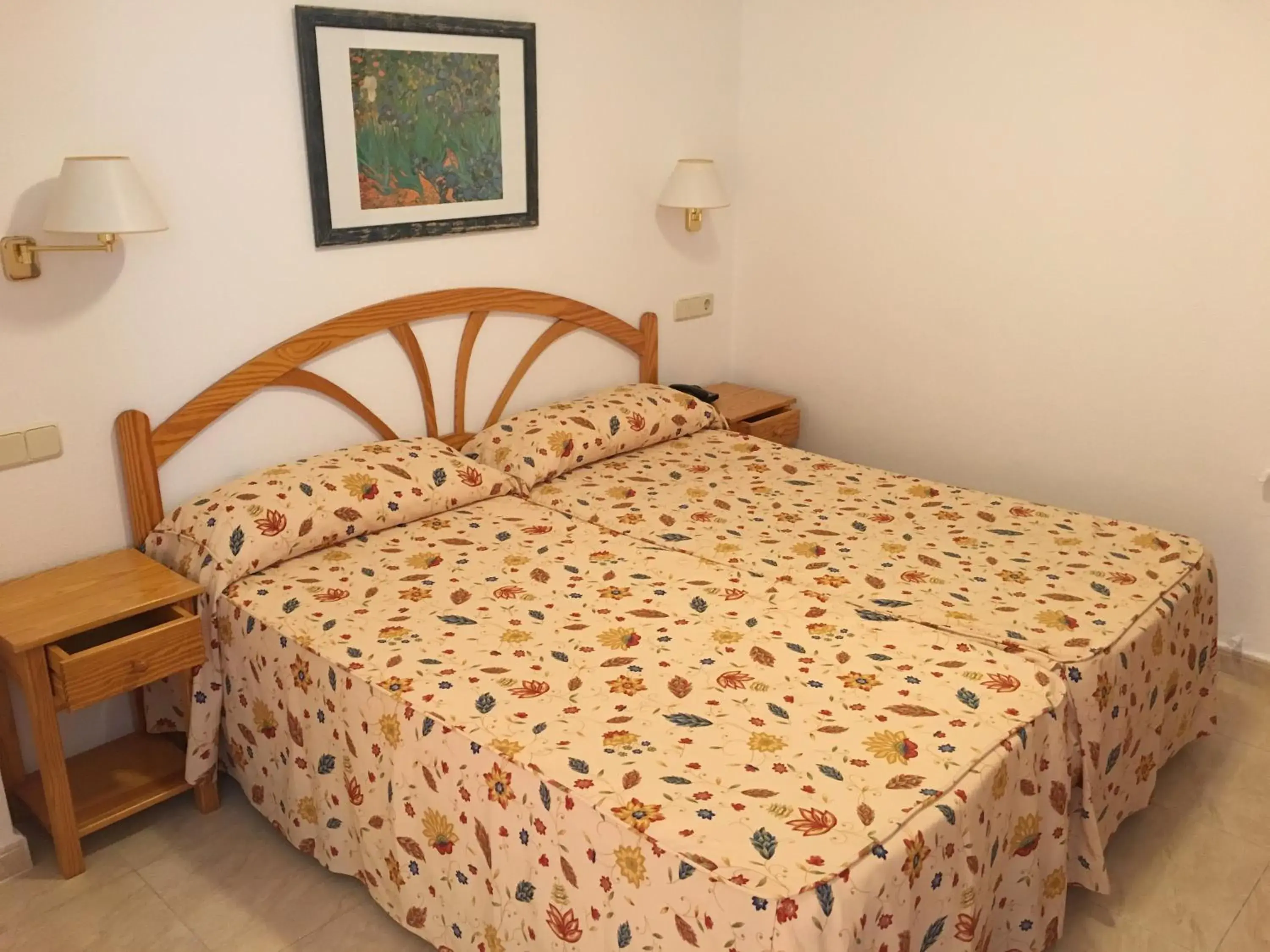 Bed in Hotel Levante
