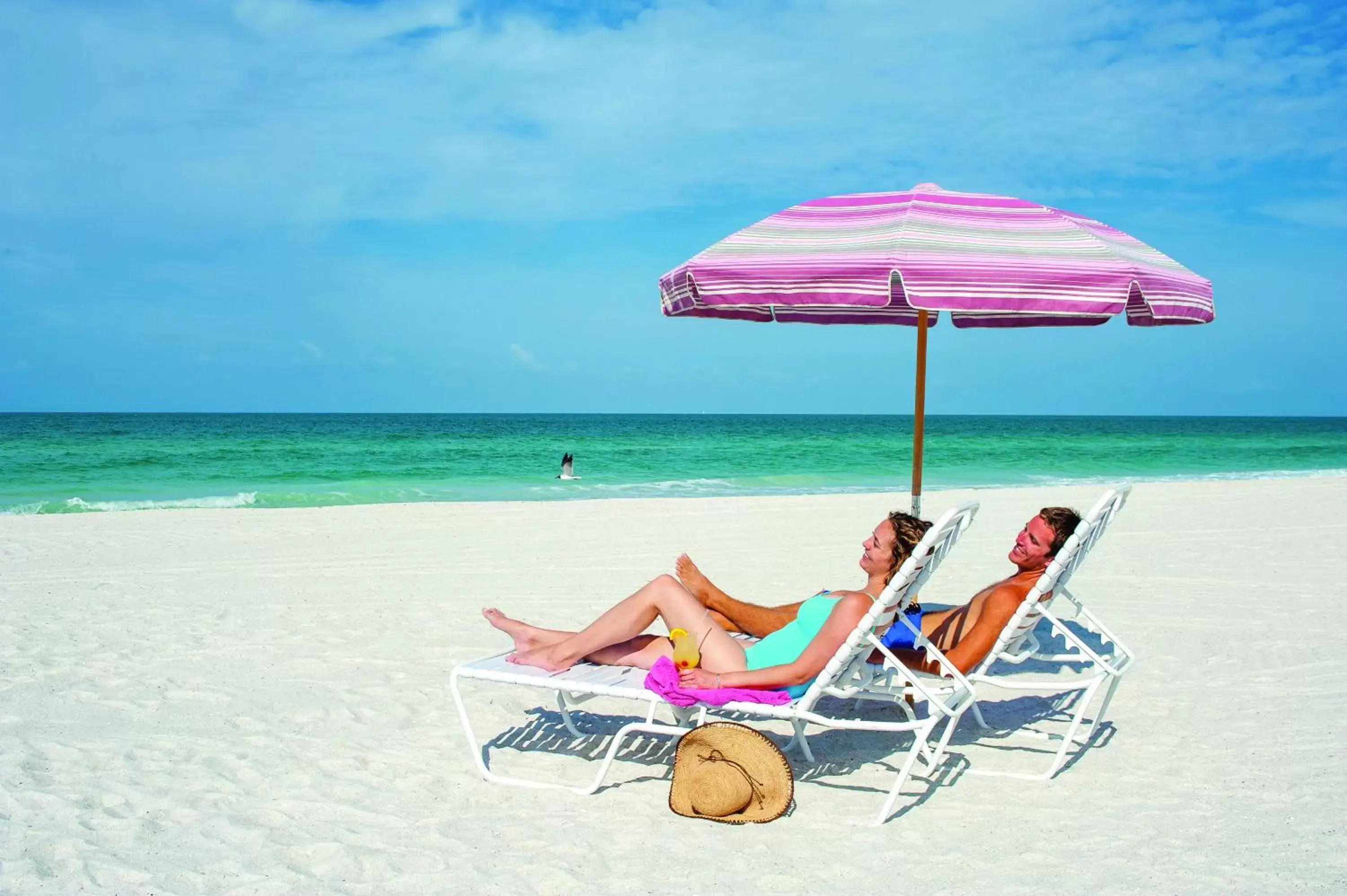 Beach in Sandcastle Resort at Lido Beach