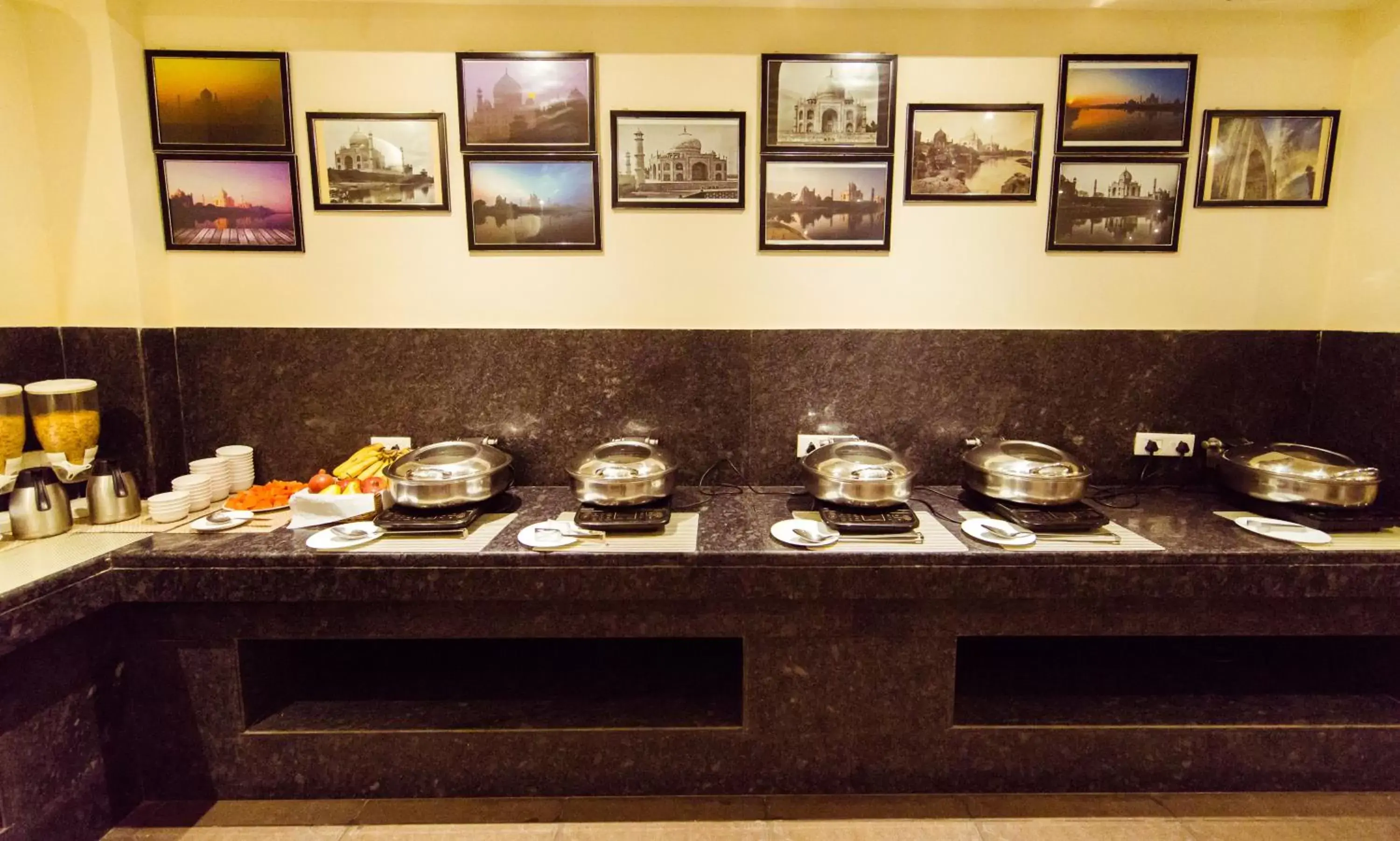 Breakfast in Hotel Taj Villa- Agra Breakfast in Hotel Taj Villa- Agra