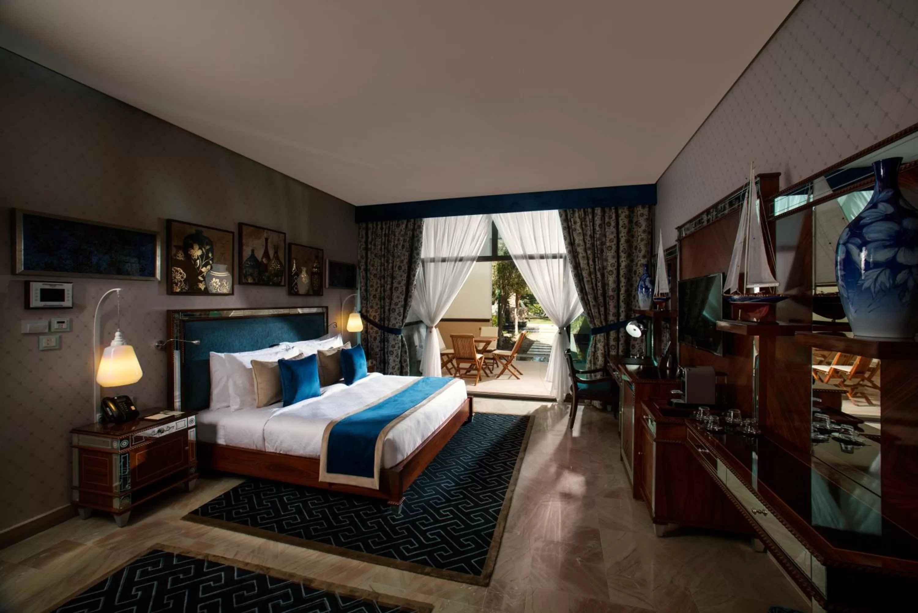 Patio in Reef Boutique Hotel