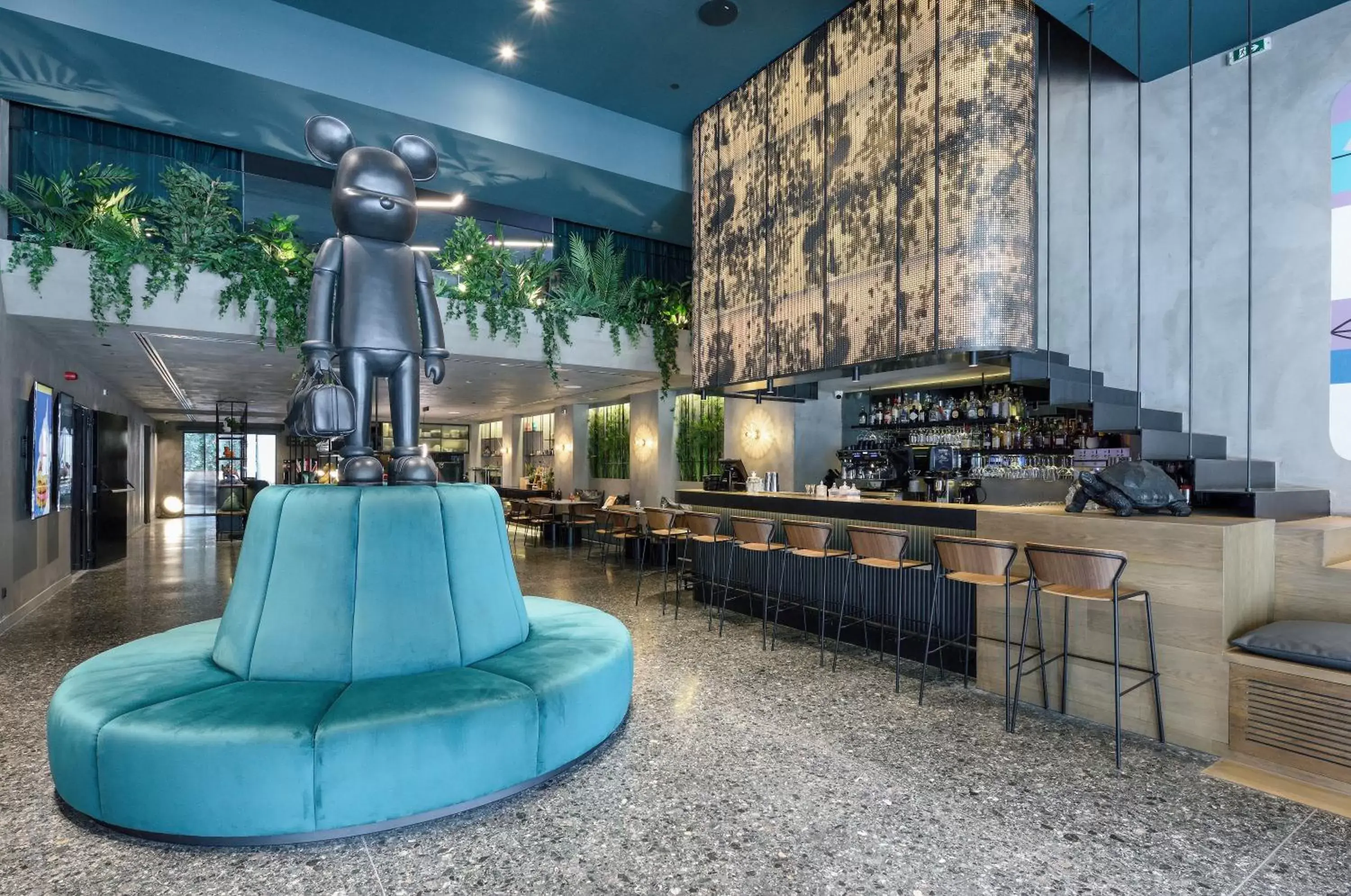 Lobby or reception in ONOMA Hotel Lobby or reception in ONOMA Hotel