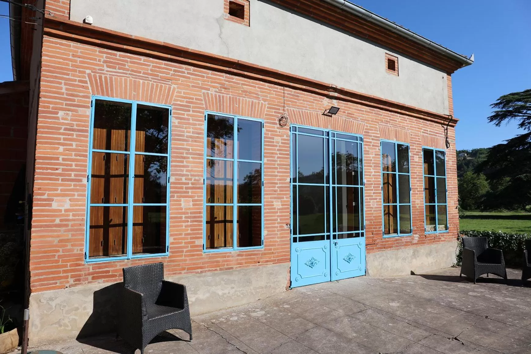 Balcony/Terrace in La Maison du Saula