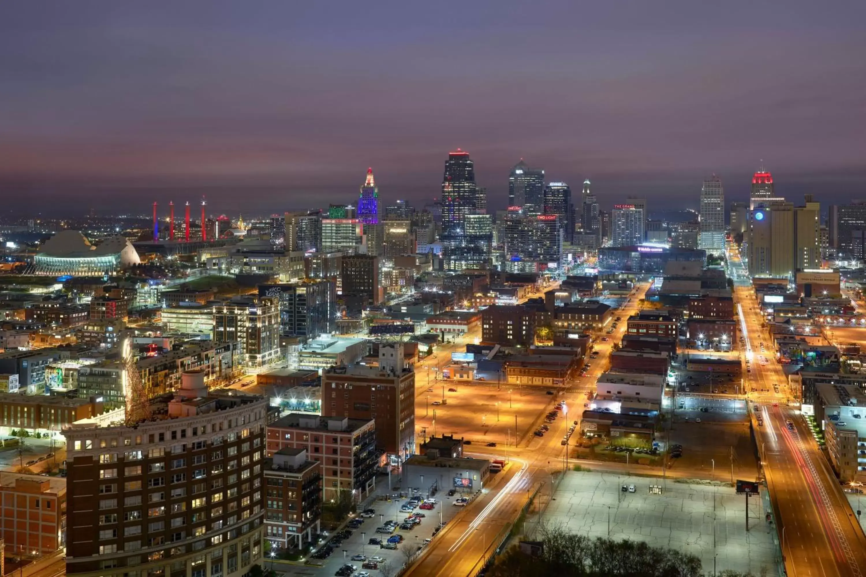 Property building, Bird's-eye View in The Westin Kansas City at Crown Center