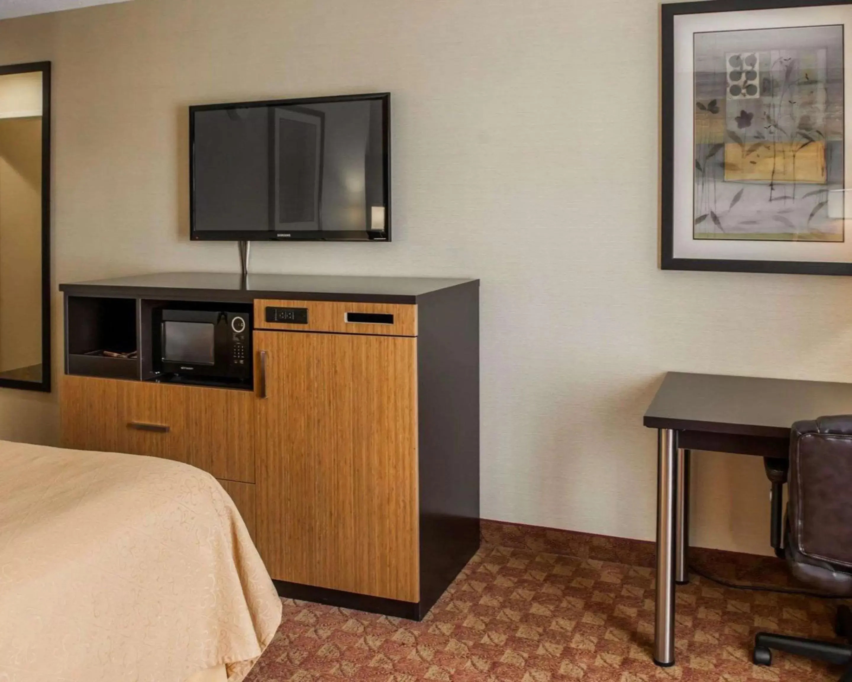 Photo of the whole room, TV/Entertainment Center in Quality Inn Franklin I-65