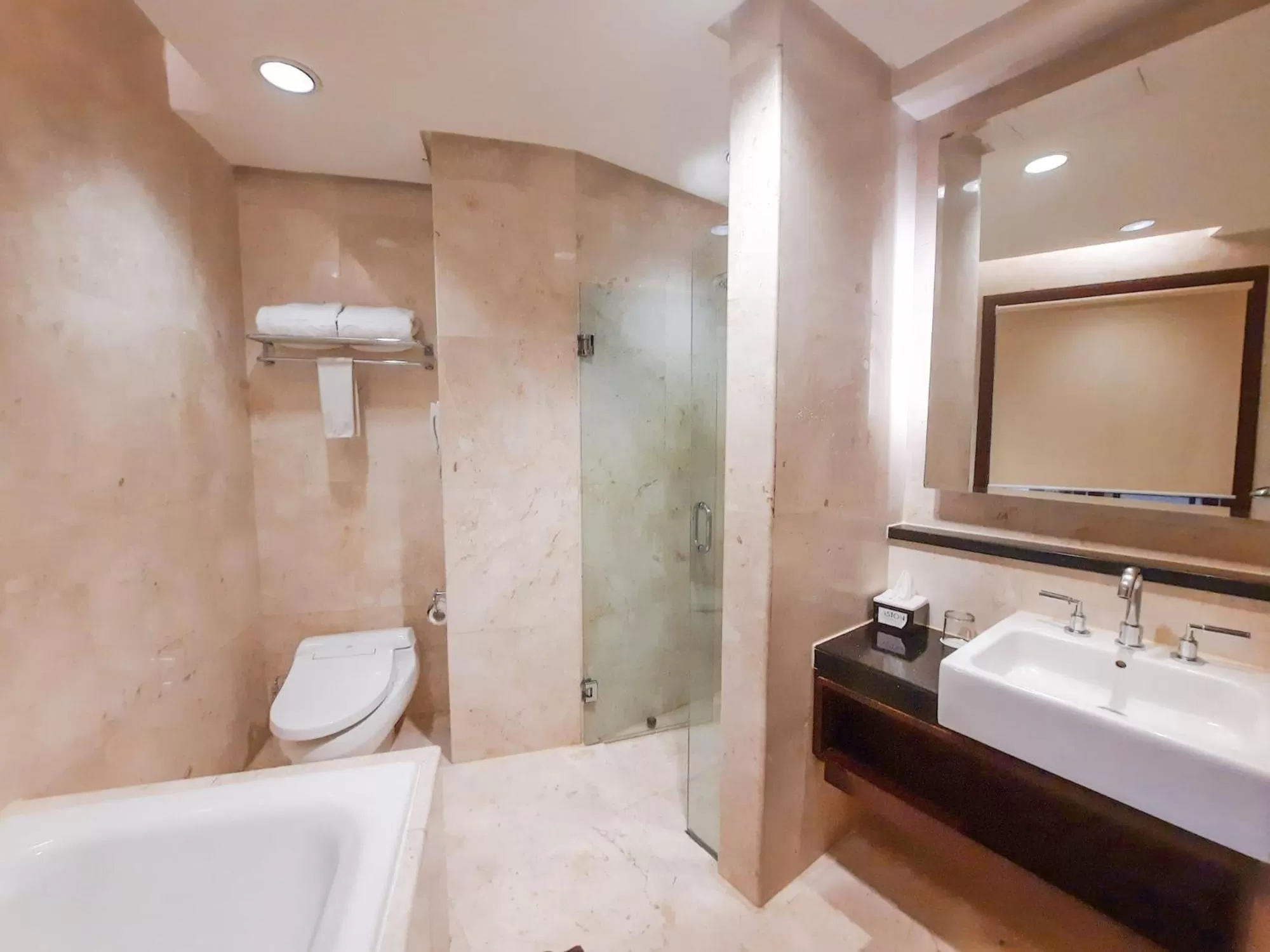 Bathroom in Aston Samarinda Hotel and Convention Center