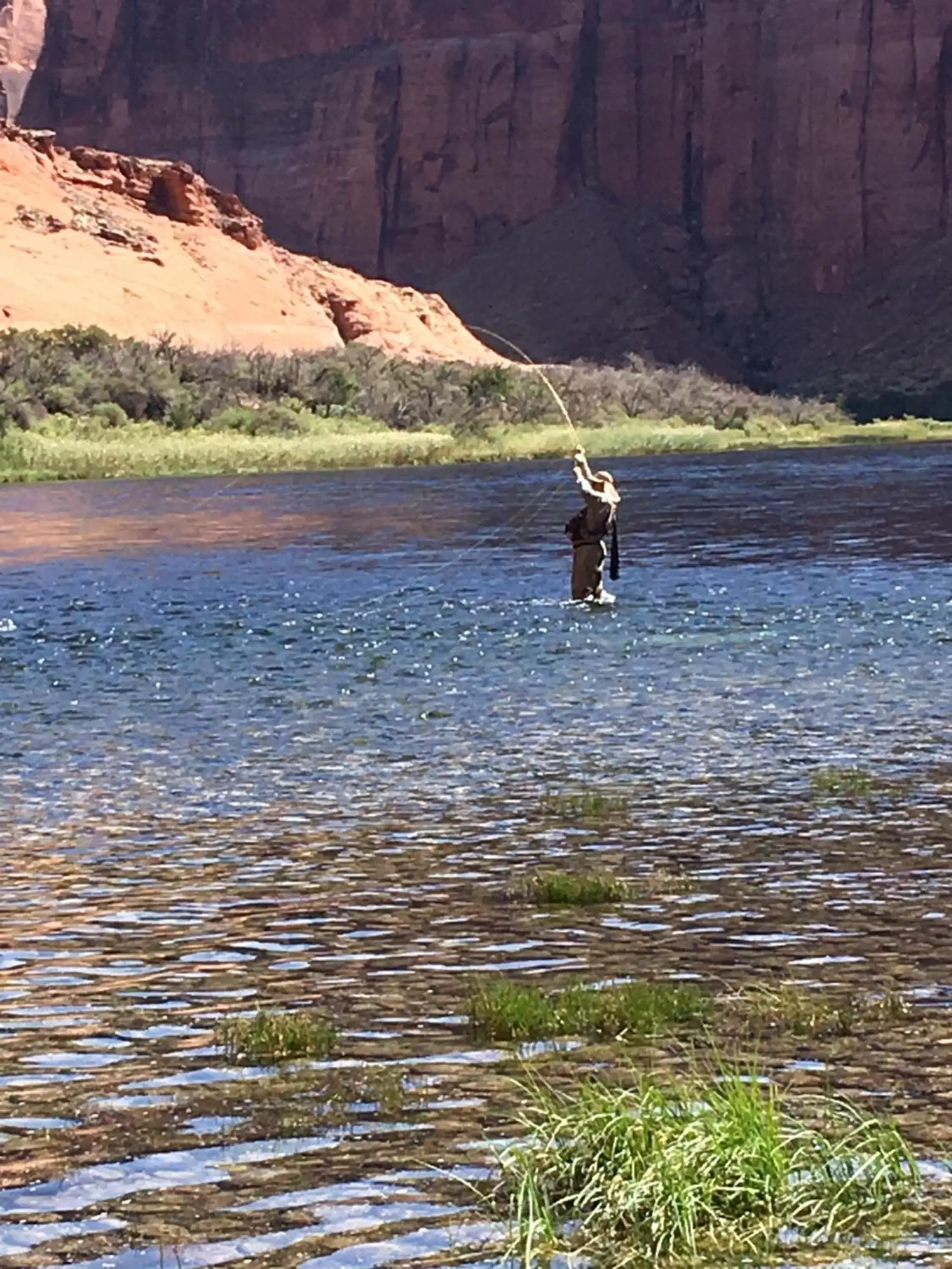 Natural landscape in Lee's Ferry Lodge at Vermilion Cliffs