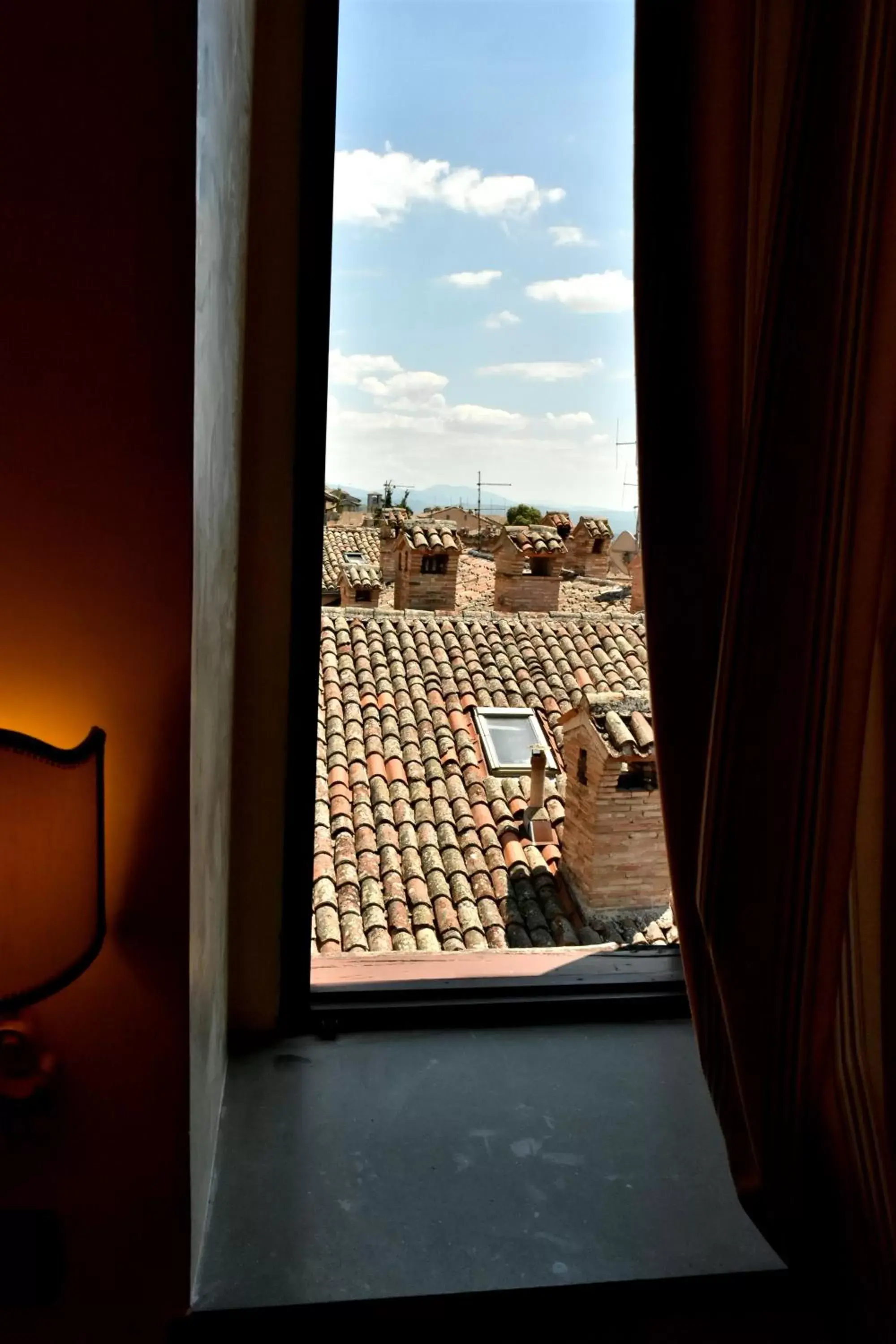 City view in Bosone Palace