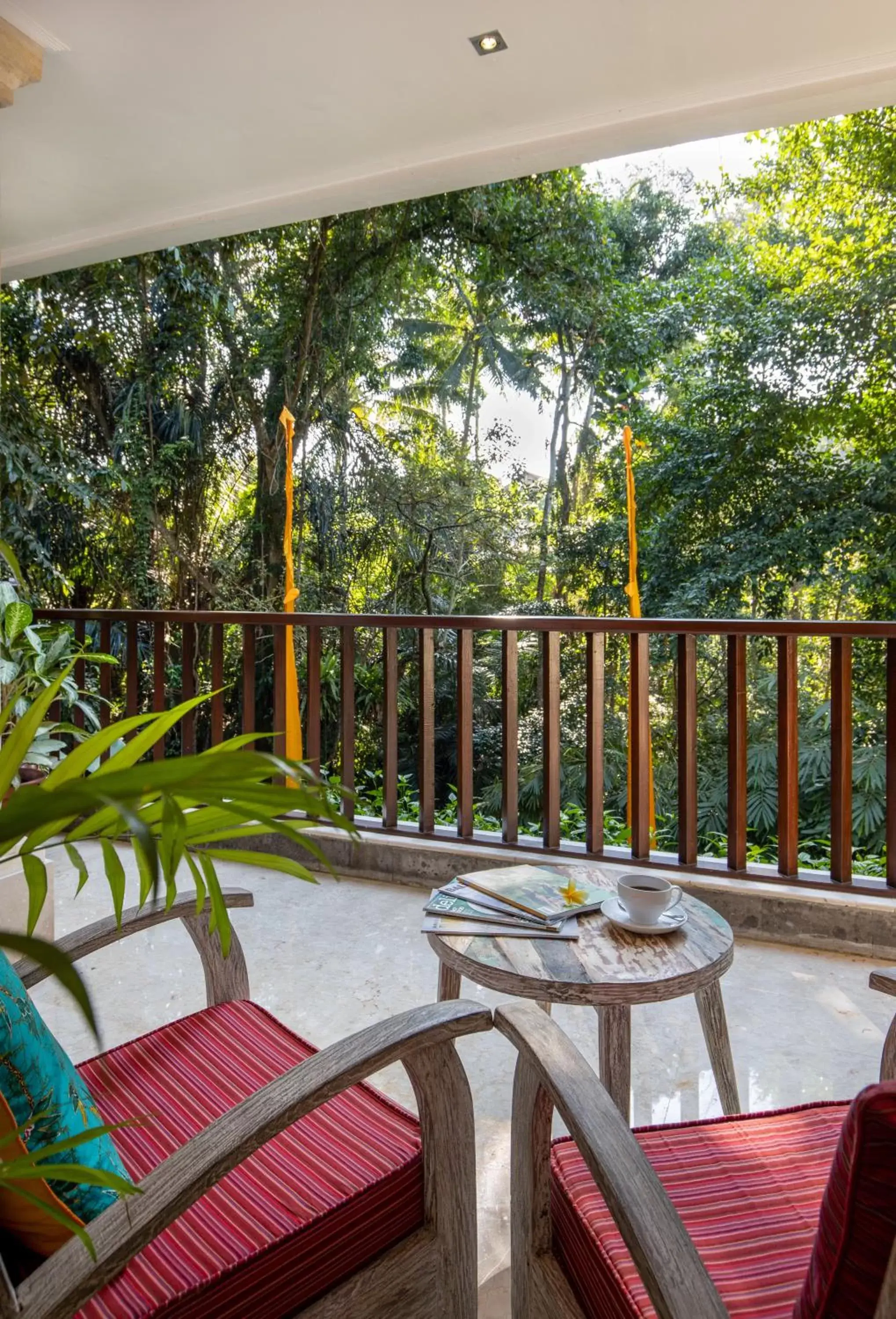 Balcony/Terrace in Kano Sari Ubud Villas