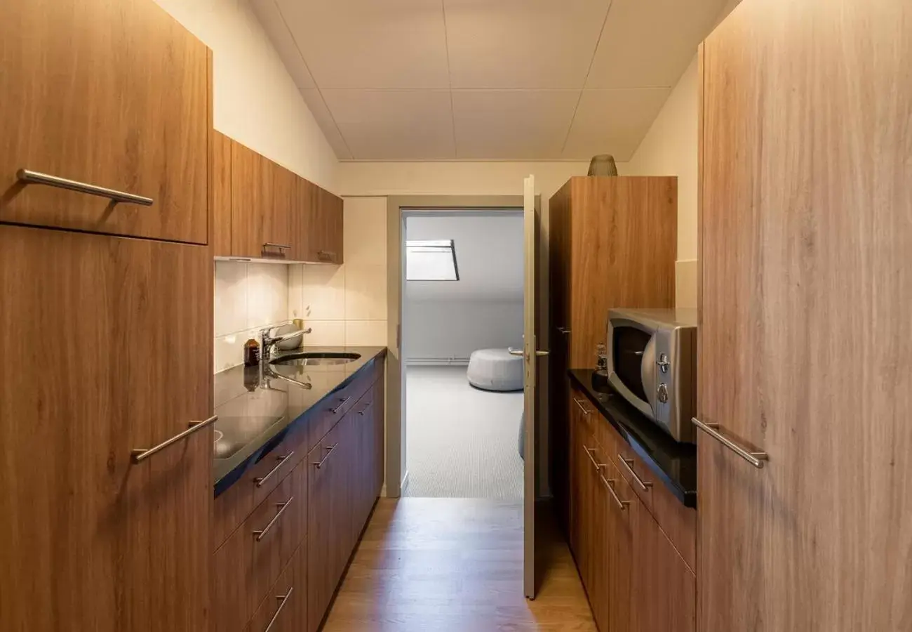 Kitchen or kitchenette, Kitchen/Kitchenette in Victoria Hotel & Residence