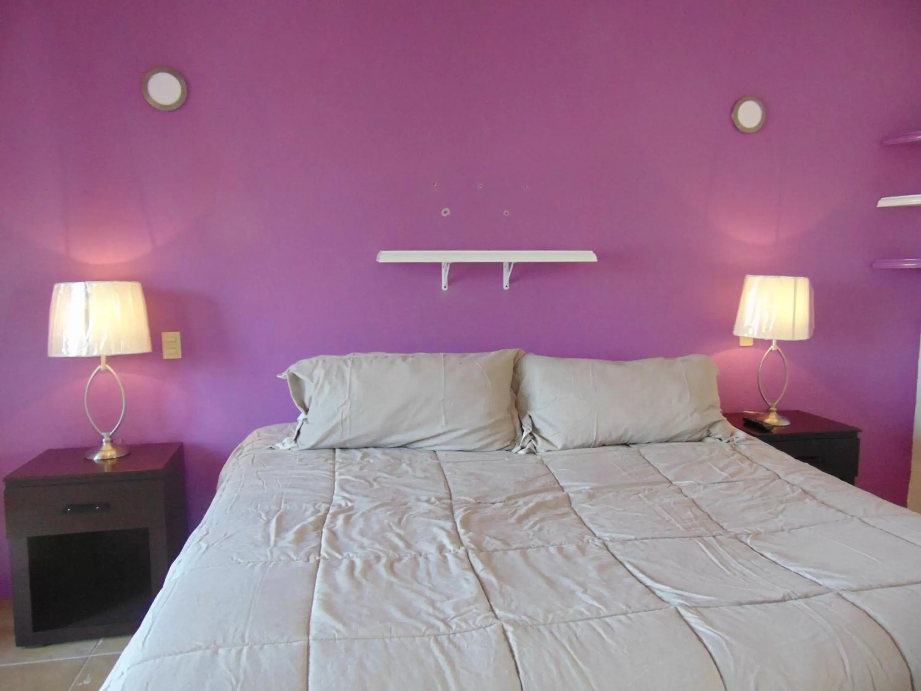 Bed in Hotel Feregrino
