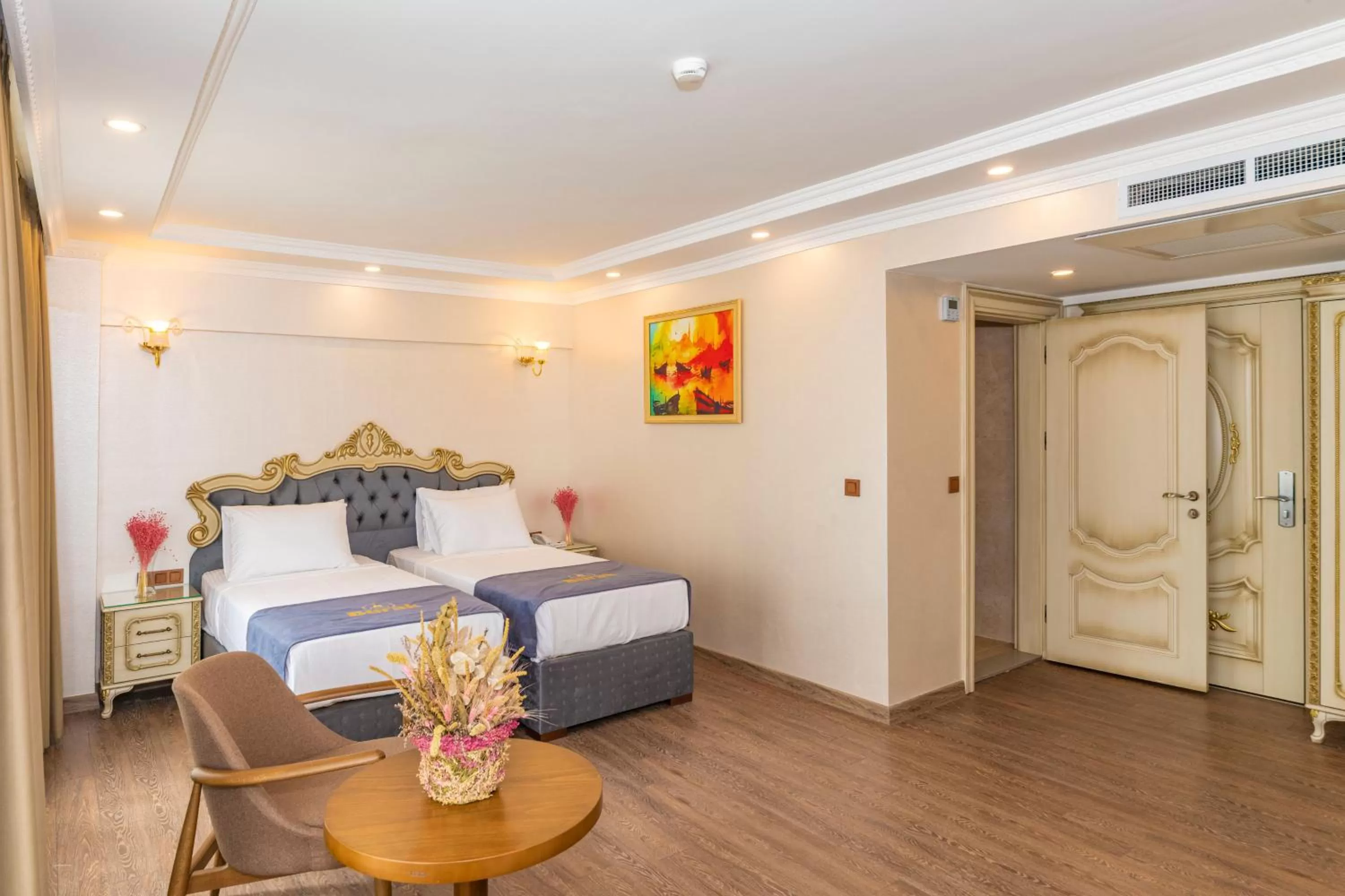 Bed in Almadina Hotel Istanbul