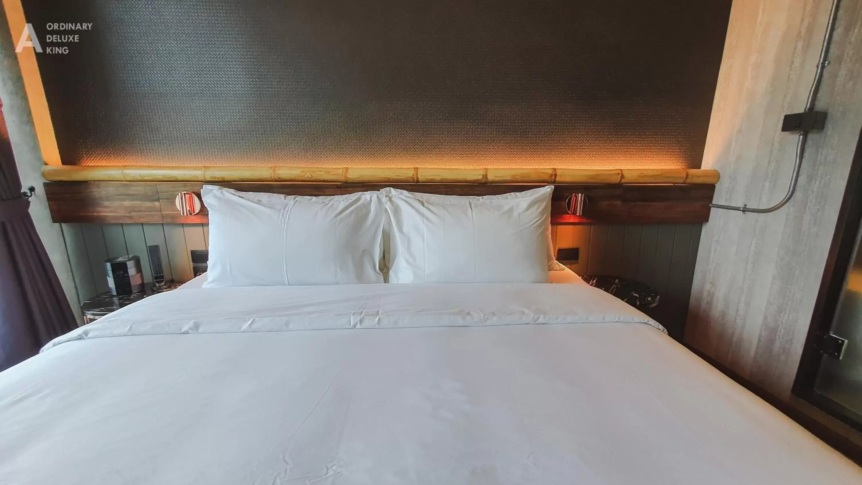 Bed in Hotel Ordinary Bangkok