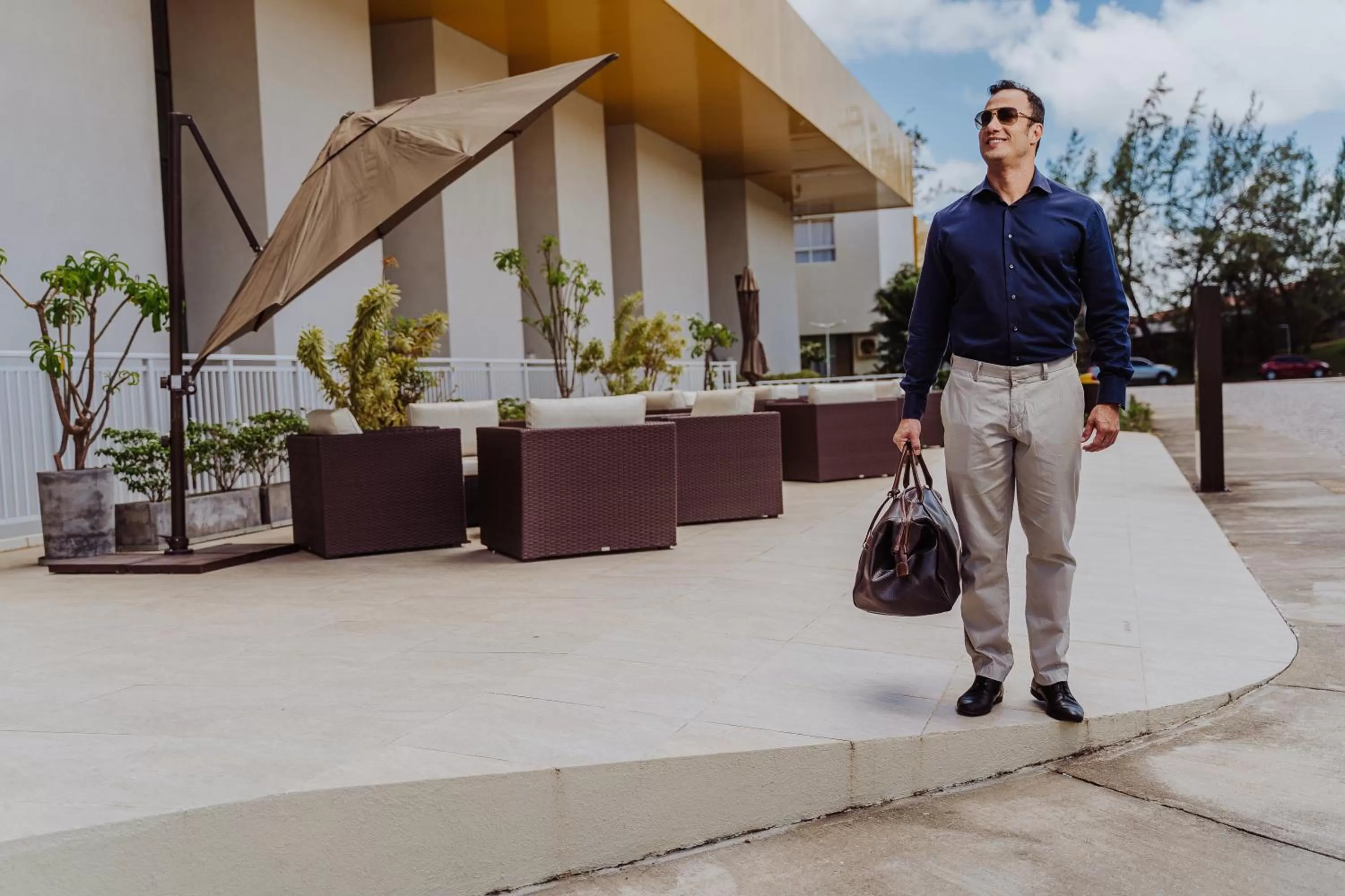 Balcony/Terrace in Hotel Senac Barreira Roxa