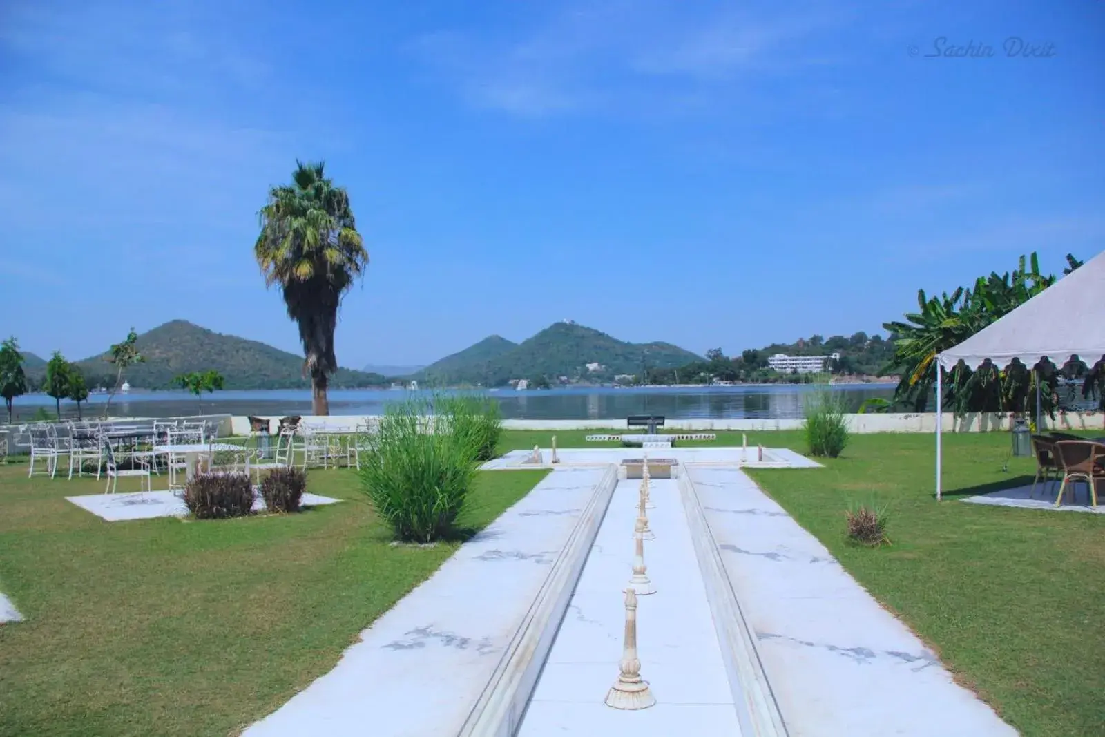 Lake view, Swimming Pool in Rampratap Palace by Fateh Collection