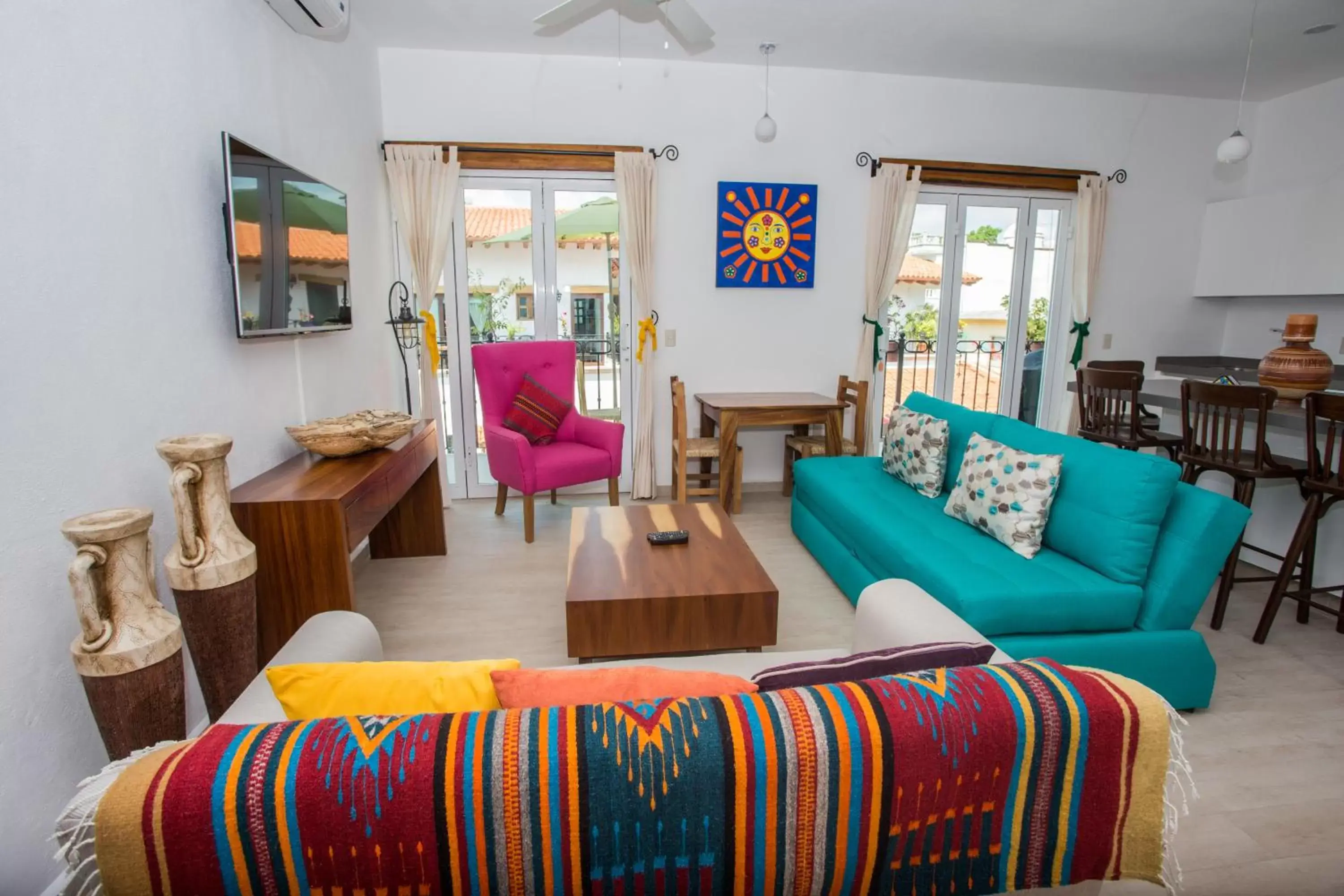 Living room, Seating Area in Refugio del Mar Luxury Hotel Boutique