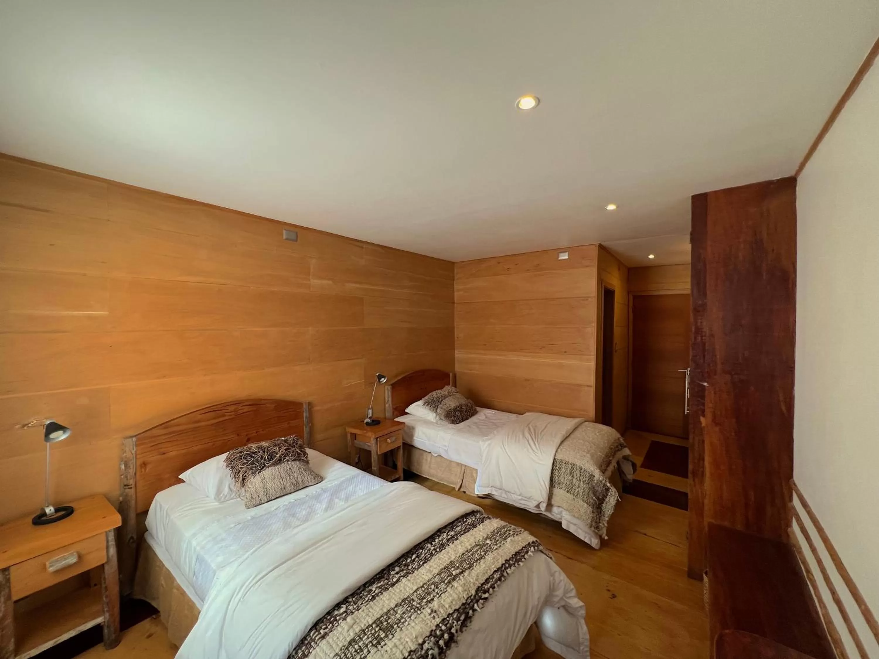 Bed in Palafito 1326 Hotel Boutique Chiloé
