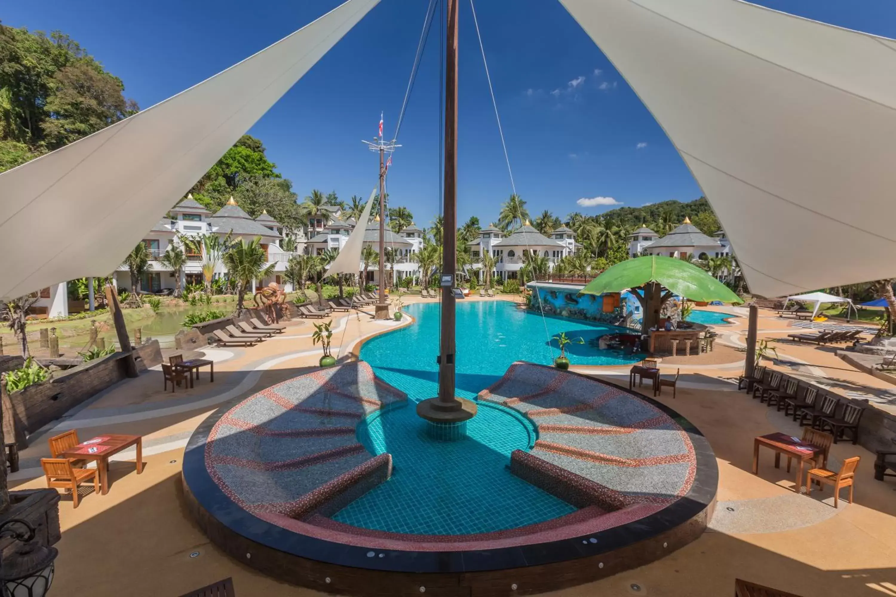 Restaurant/places to eat, Swimming Pool in Krabi Resort- SHA Extra Plus