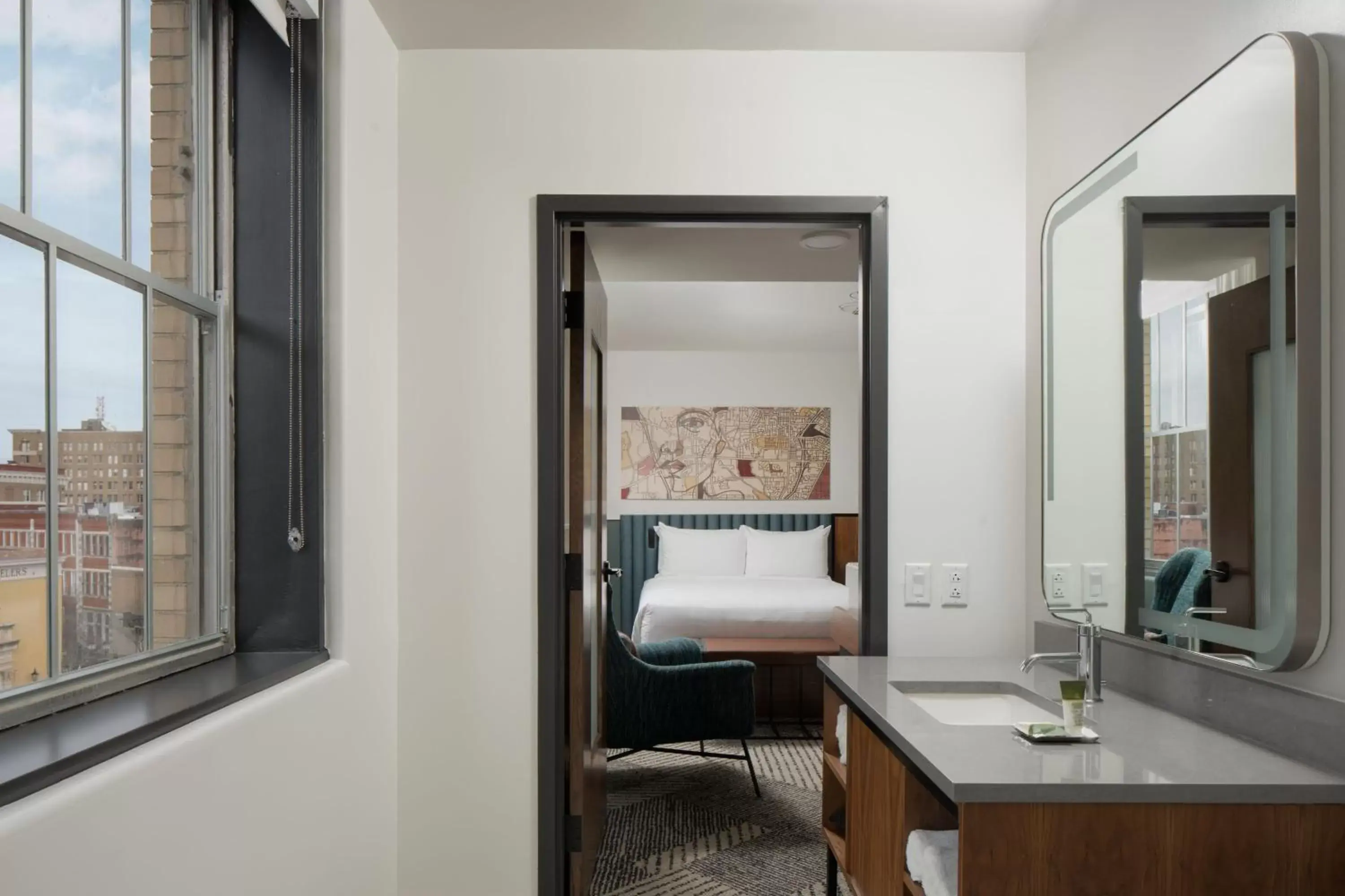 Bathroom in Hotel Forty Five, Macon, a Tribute Portfolio Hotel