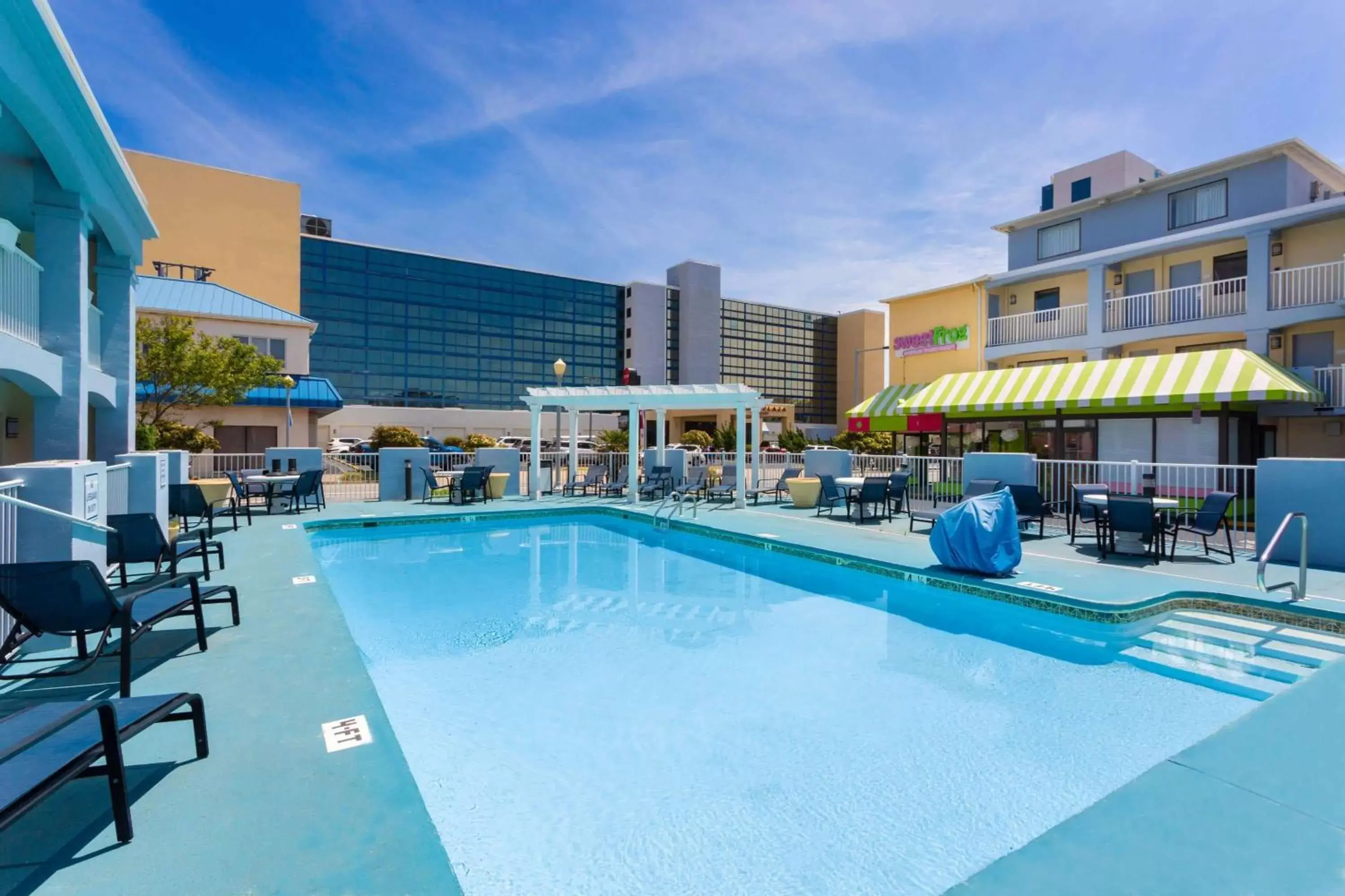 On site, Swimming Pool in Ramada by Wyndham Virginia Beach