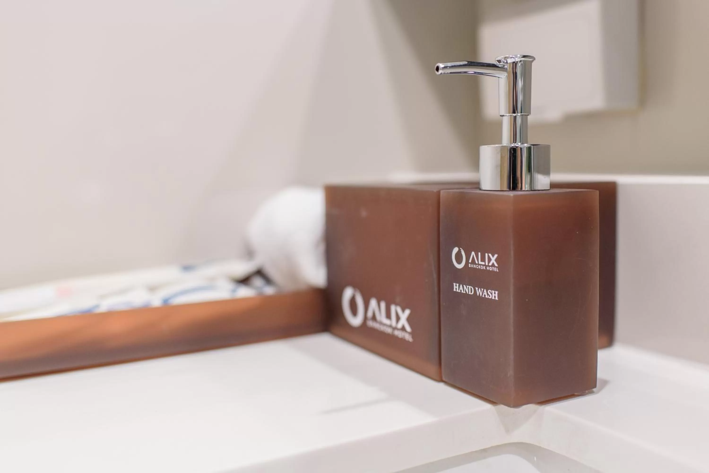 Bathroom in Alix Bangkok Hotel