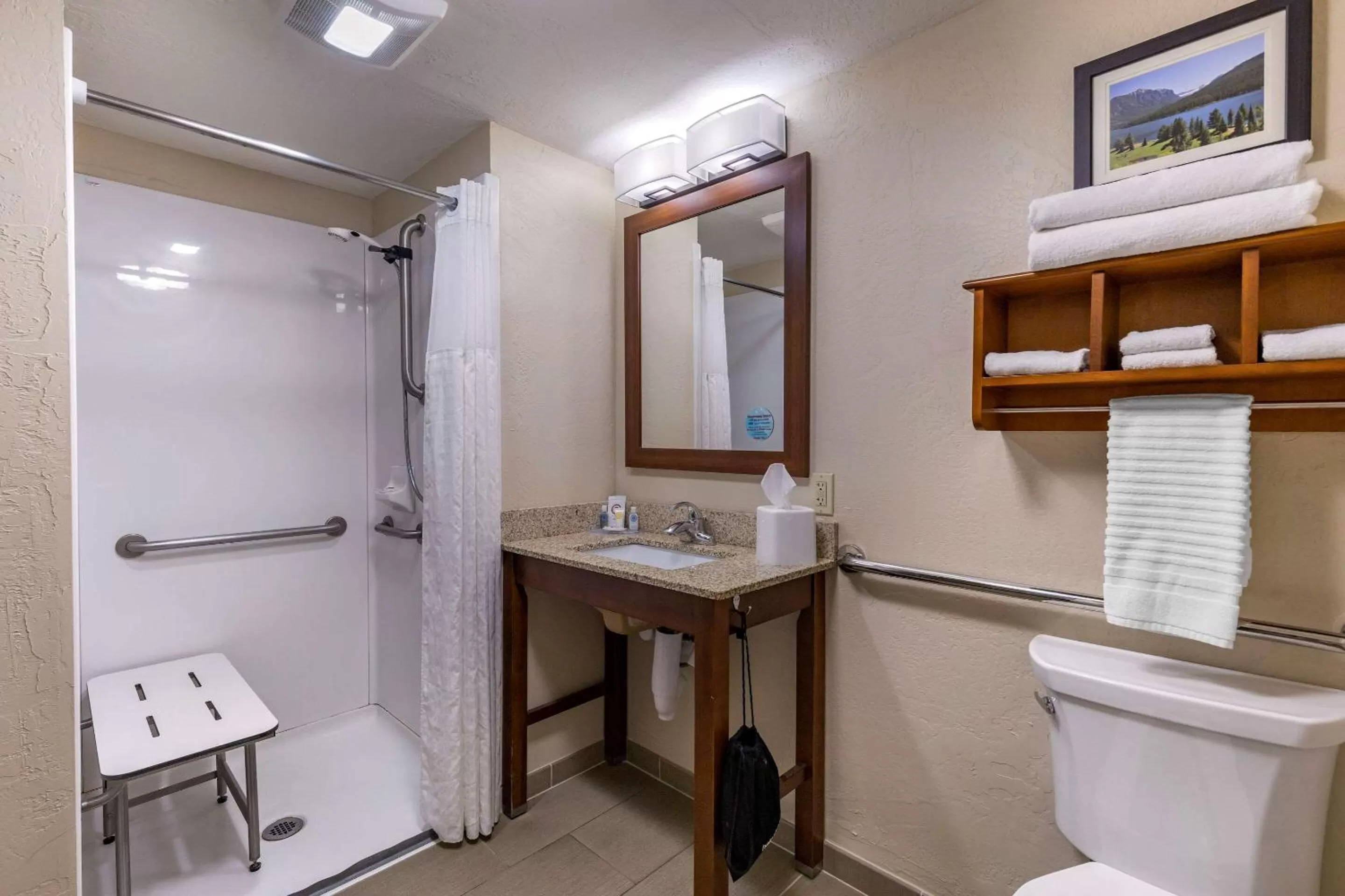 Bathroom in Comfort Inn Butte City Center I-15 - I-90