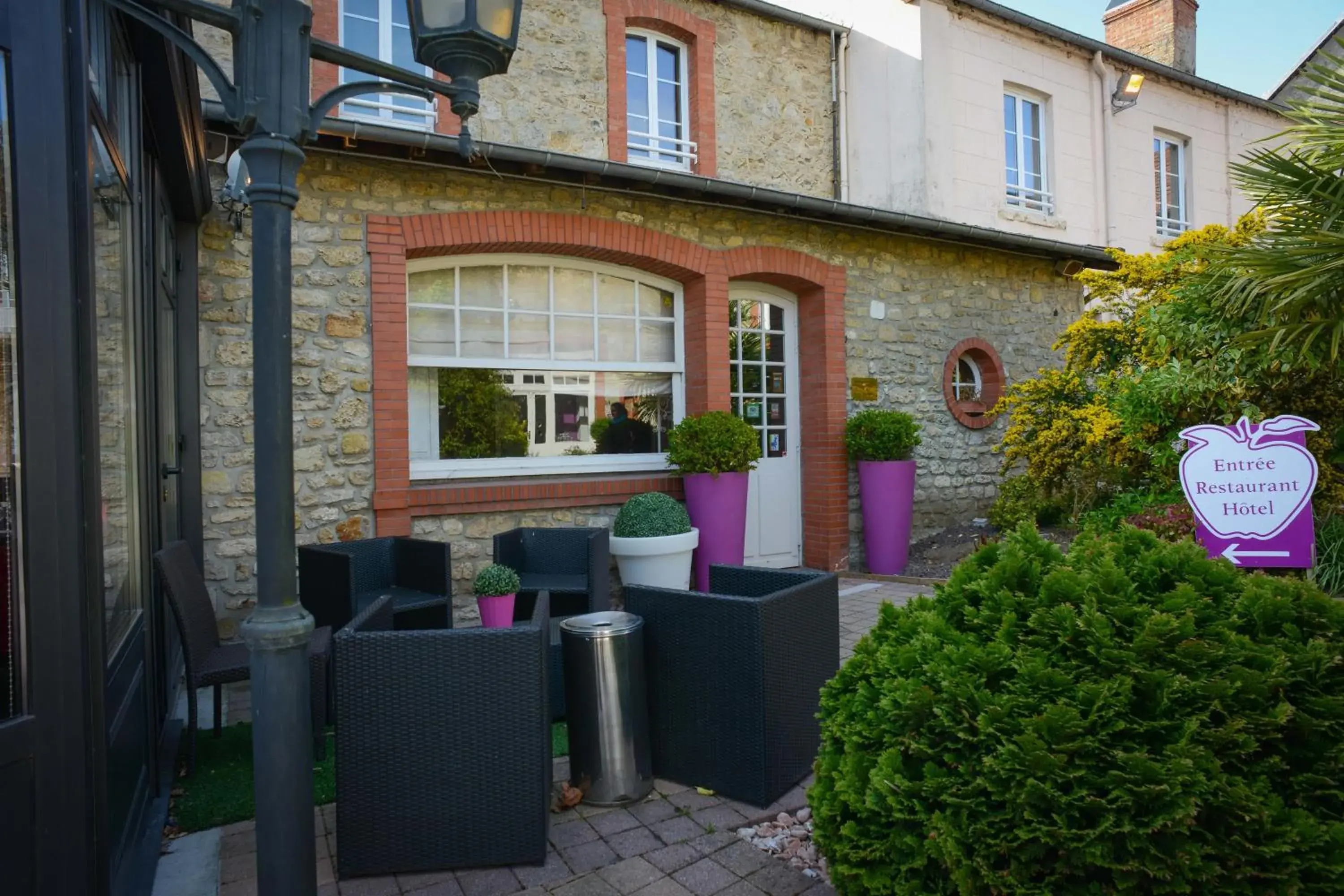 Facade/entrance in Auberge Normande