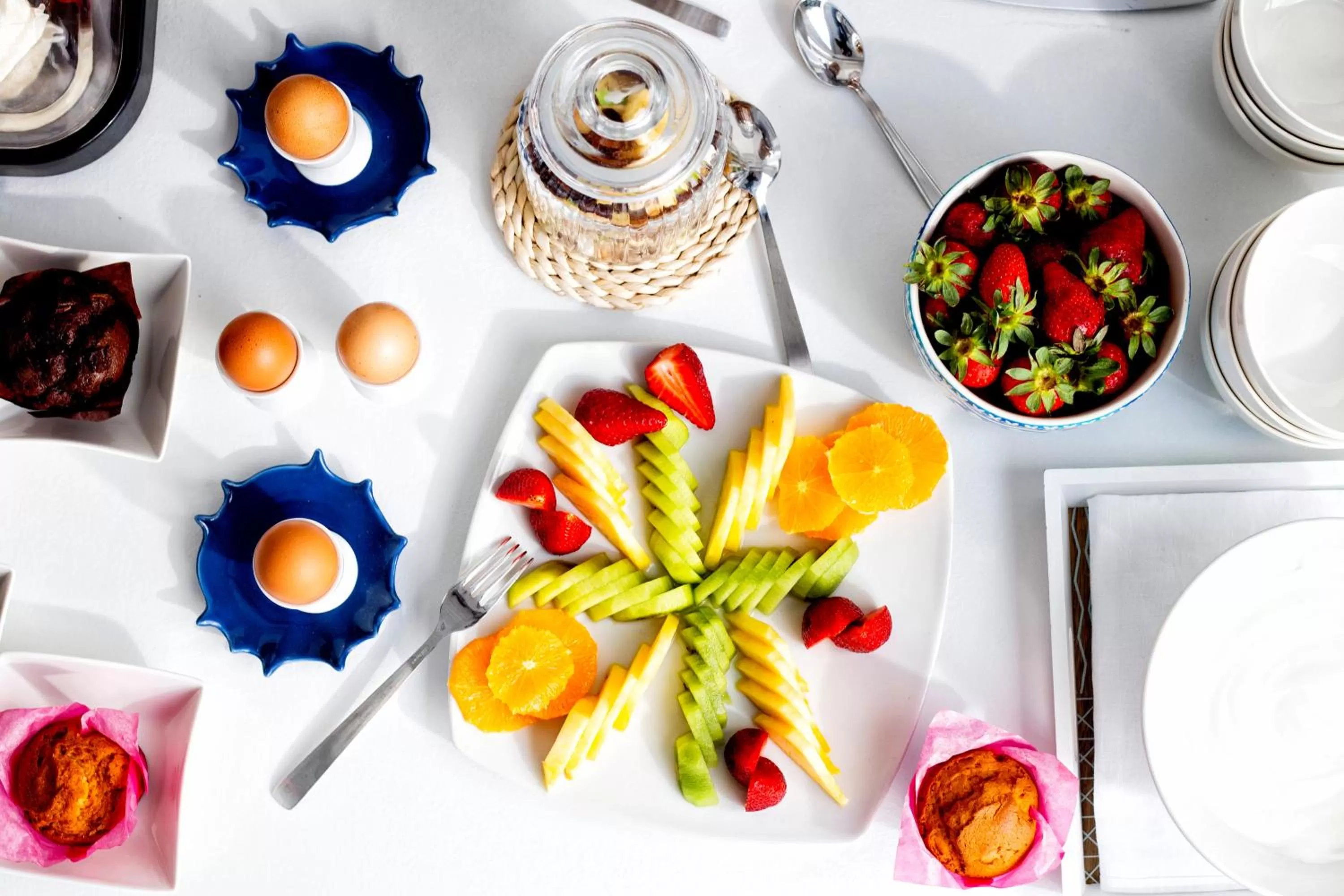 Continental breakfast in La Chiaja art&relais