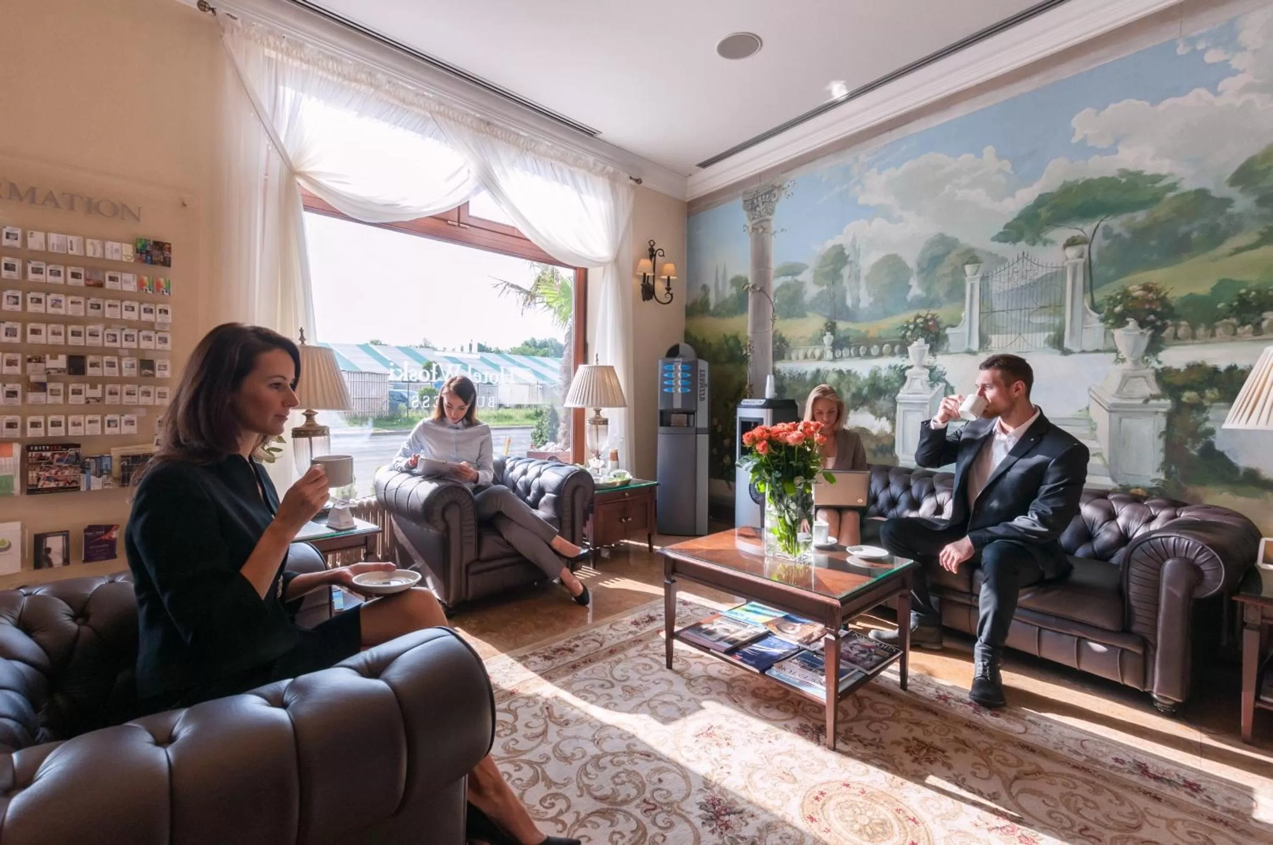 Lobby or reception in Hotel Włoski Italia Boutique Old Town Poznań