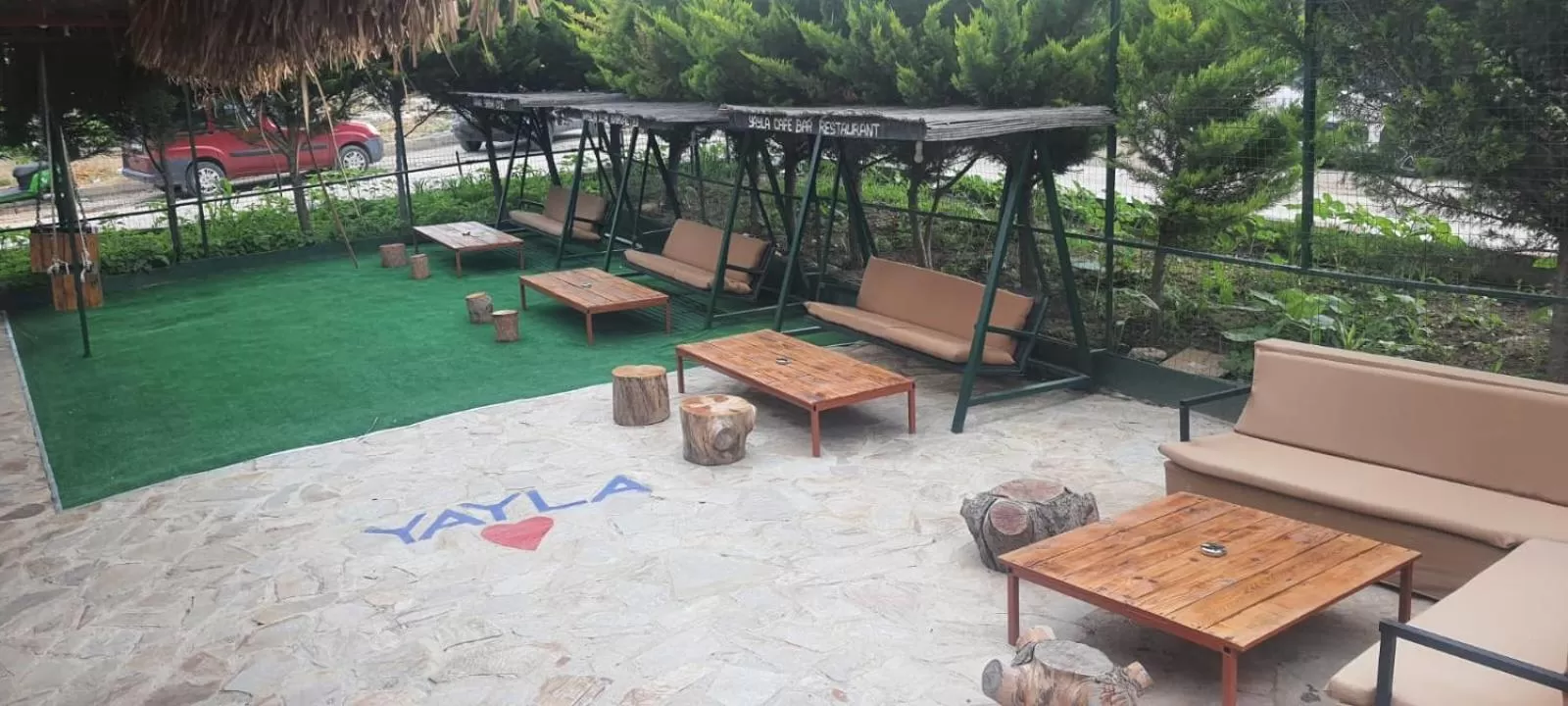 Patio in Grand Yayla Hotel