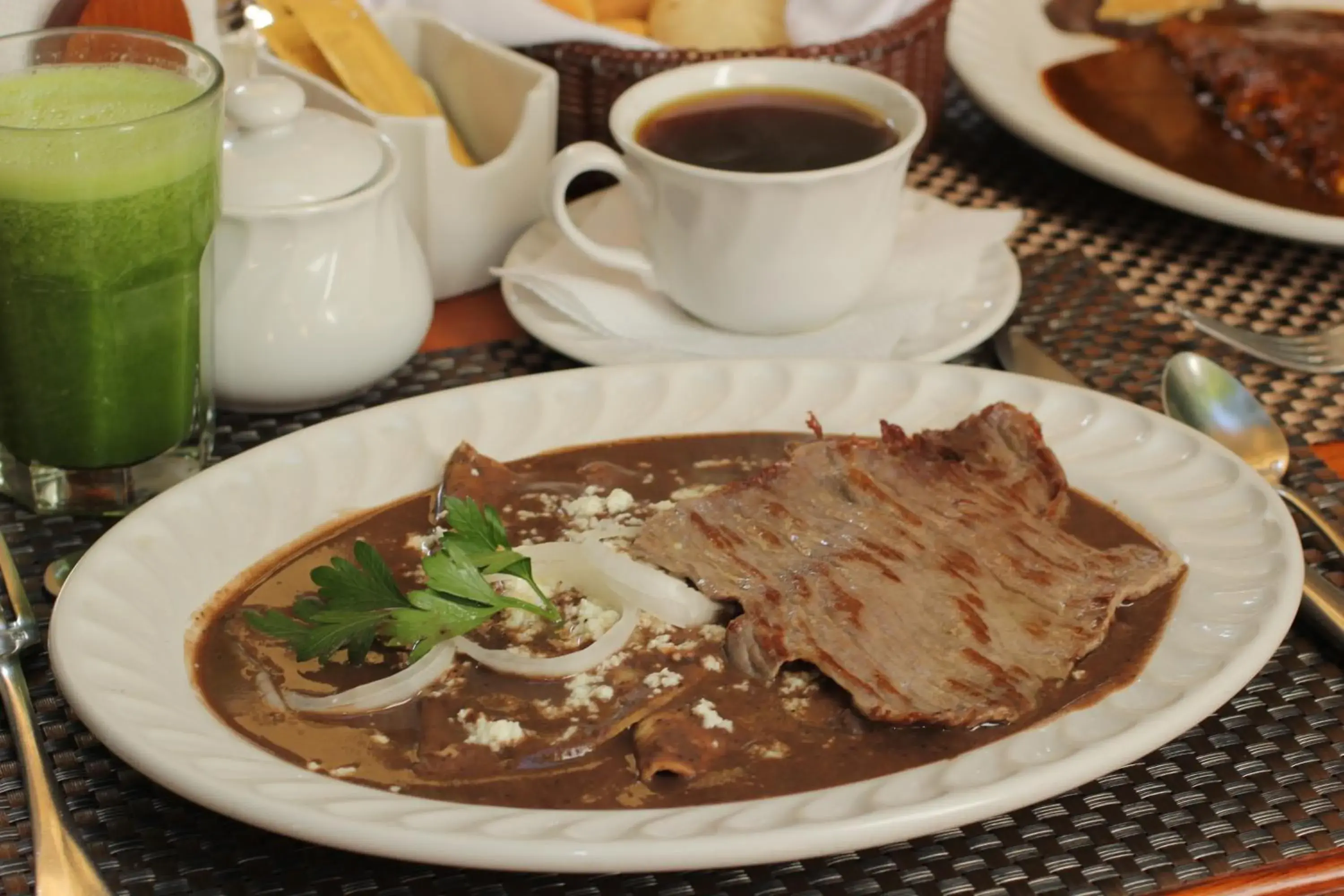 Food close-up in Hotel Casa Vertiz