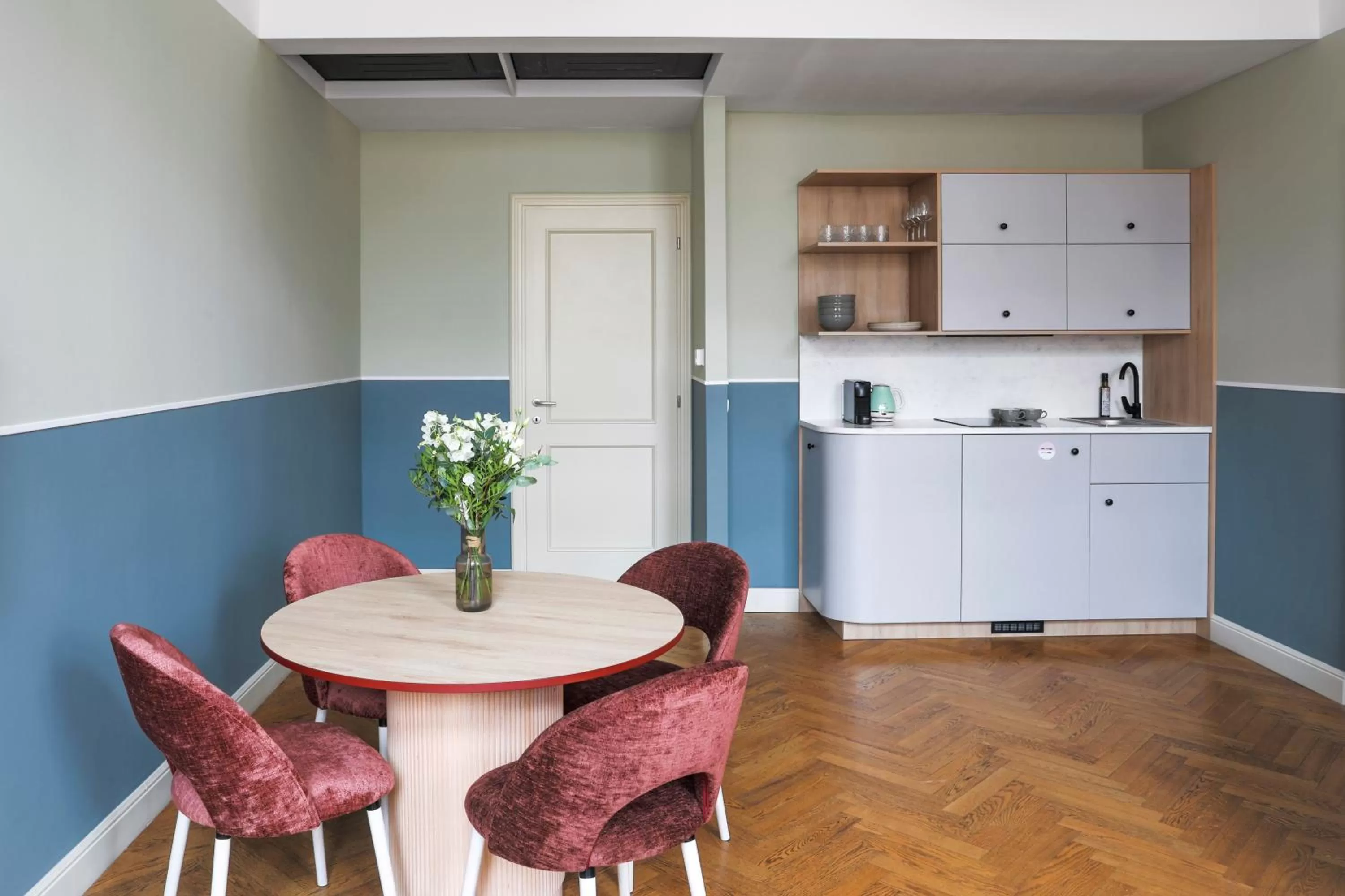 Seating area in Numa Prague Flow