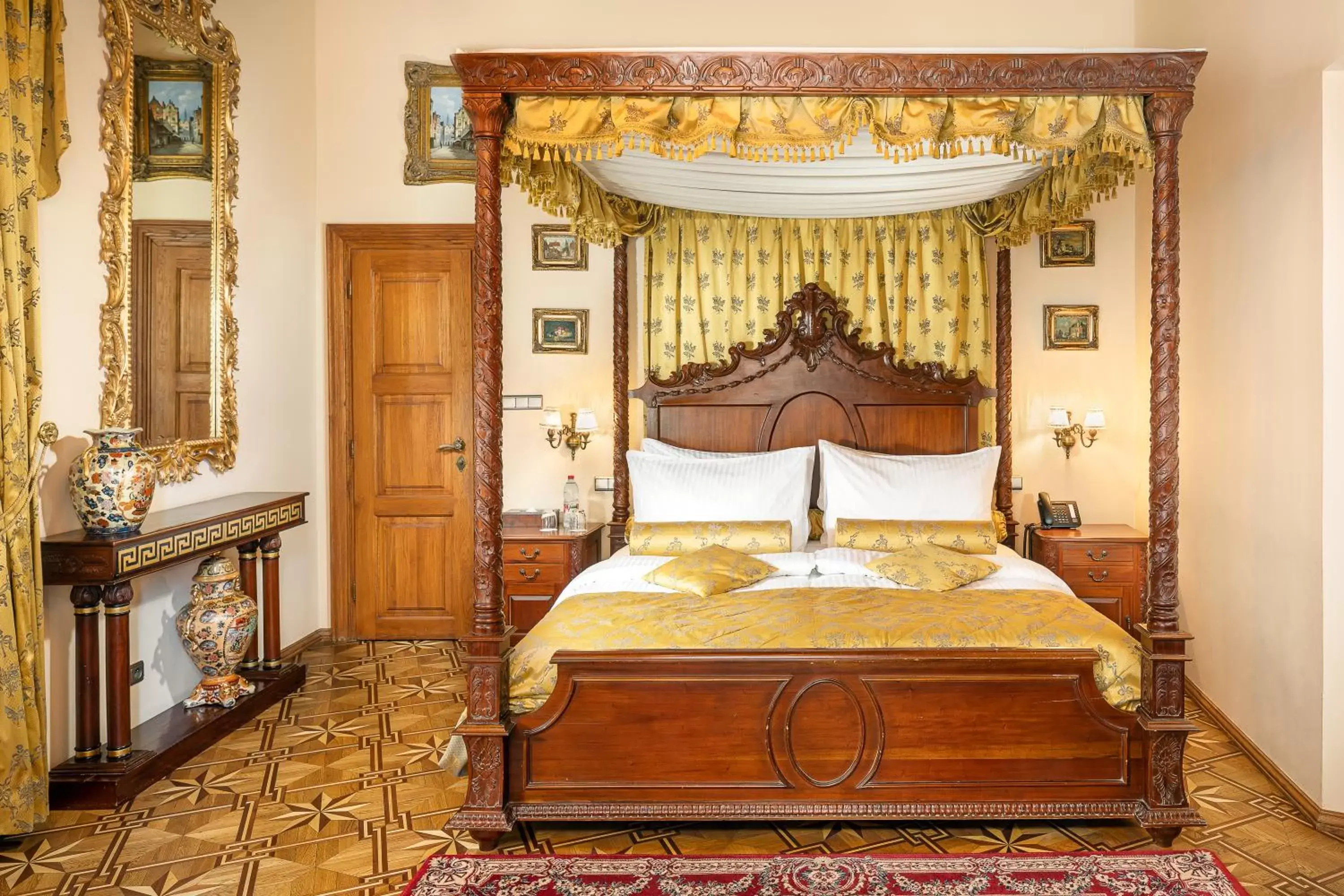 Bed in Hotel U Prince Prague by BHG