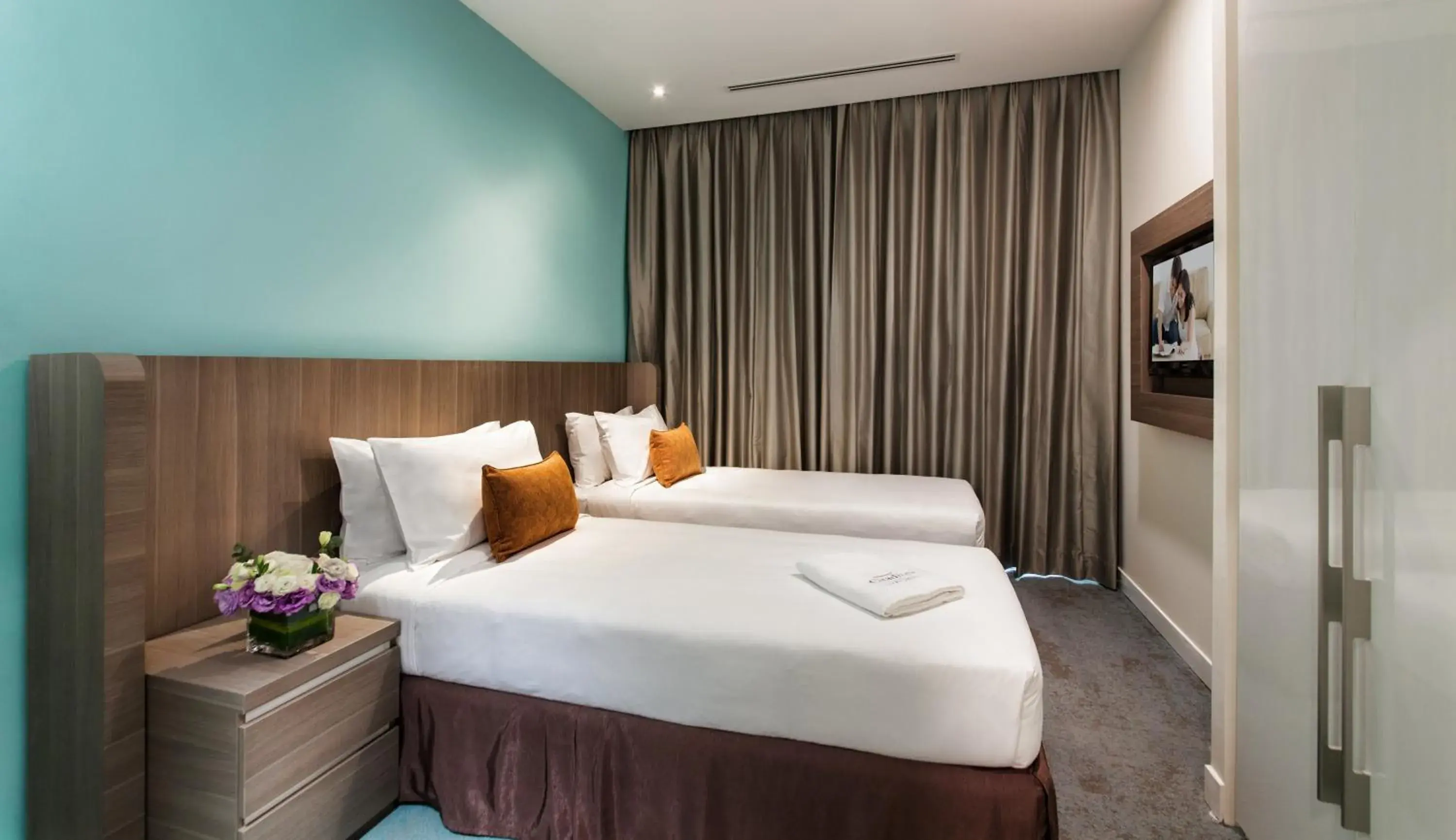 Bed in Citadines DPulze Cyberjaya Bed in Citadines DPulze Cyberjaya