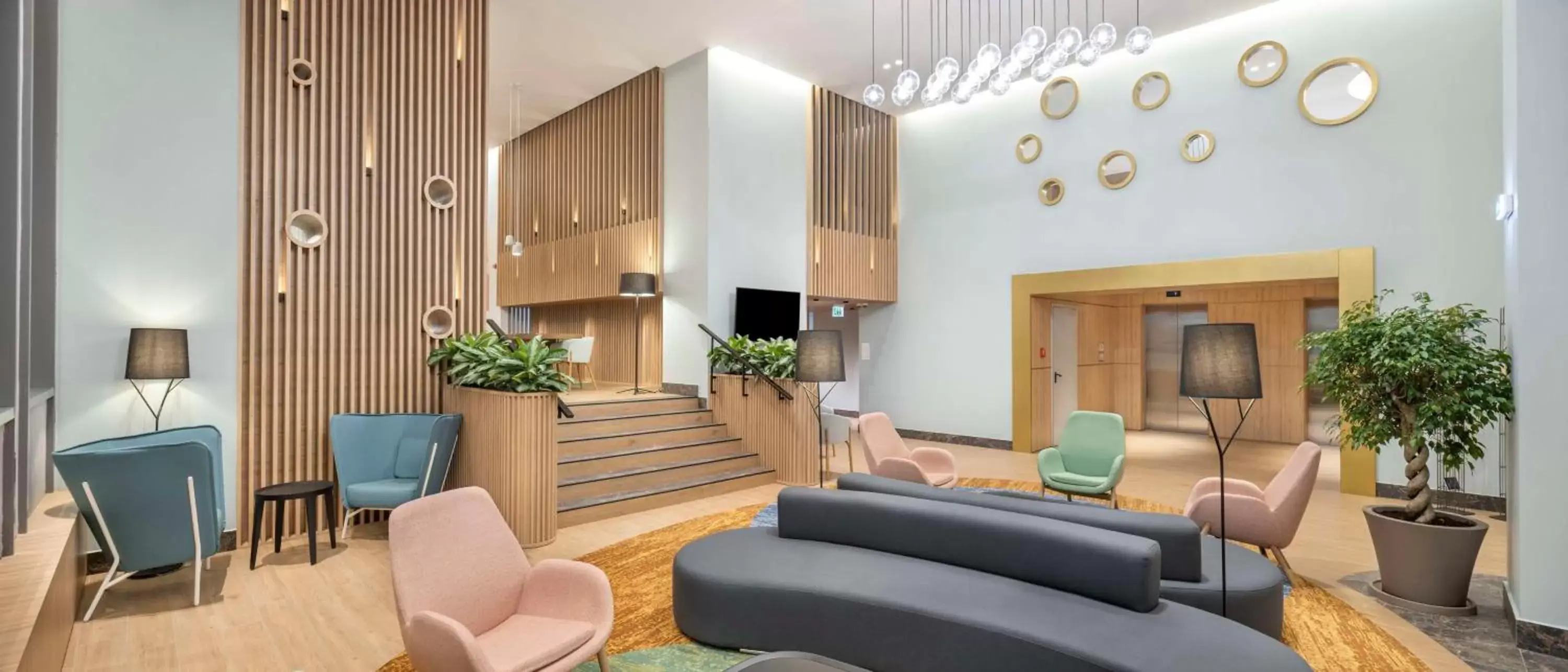 Lobby or reception, Seating Area in Hilton Garden Inn Tbilisi Riverview