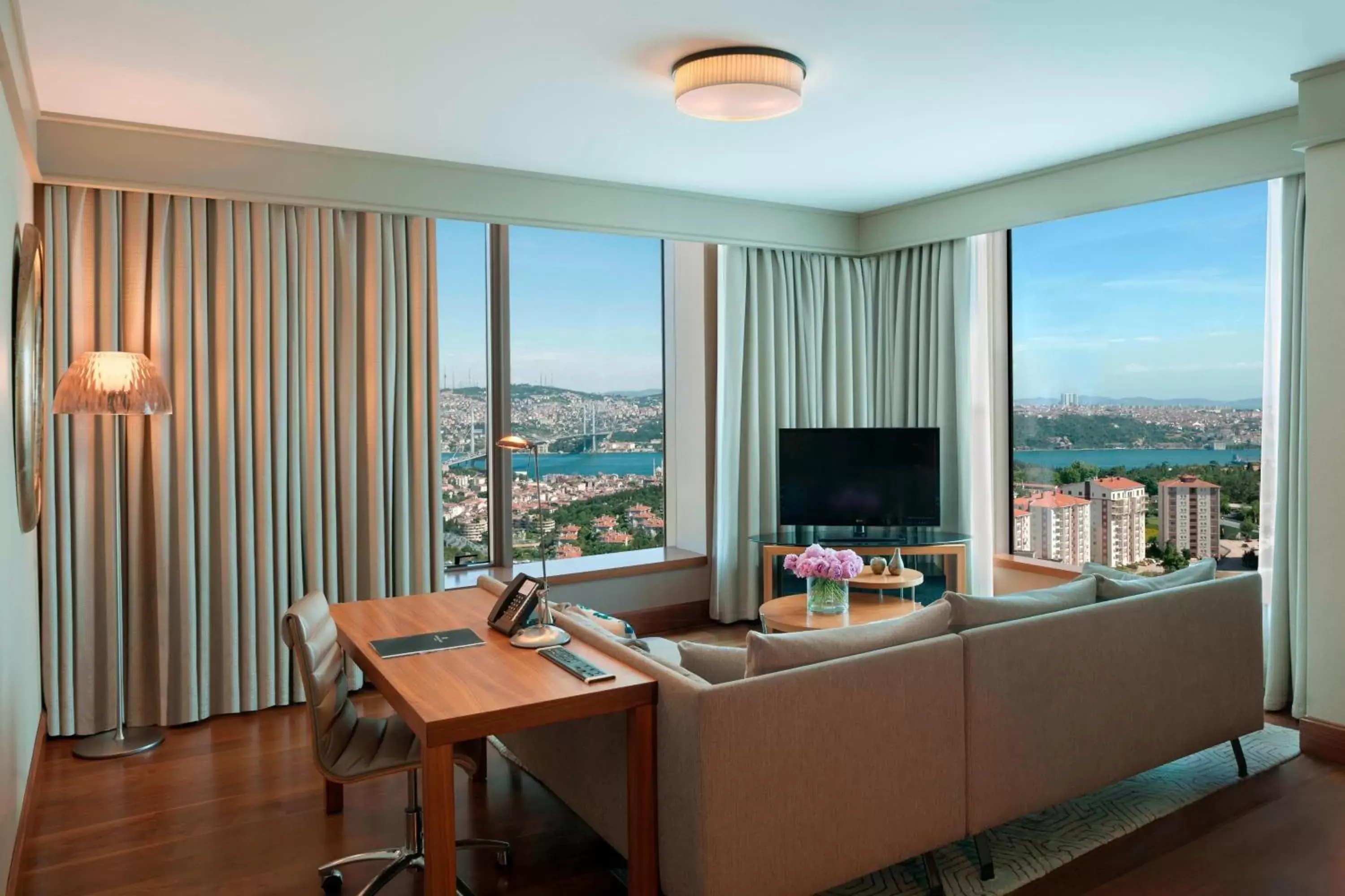 Living room in Renaissance Istanbul Polat Bosphorus Hotel