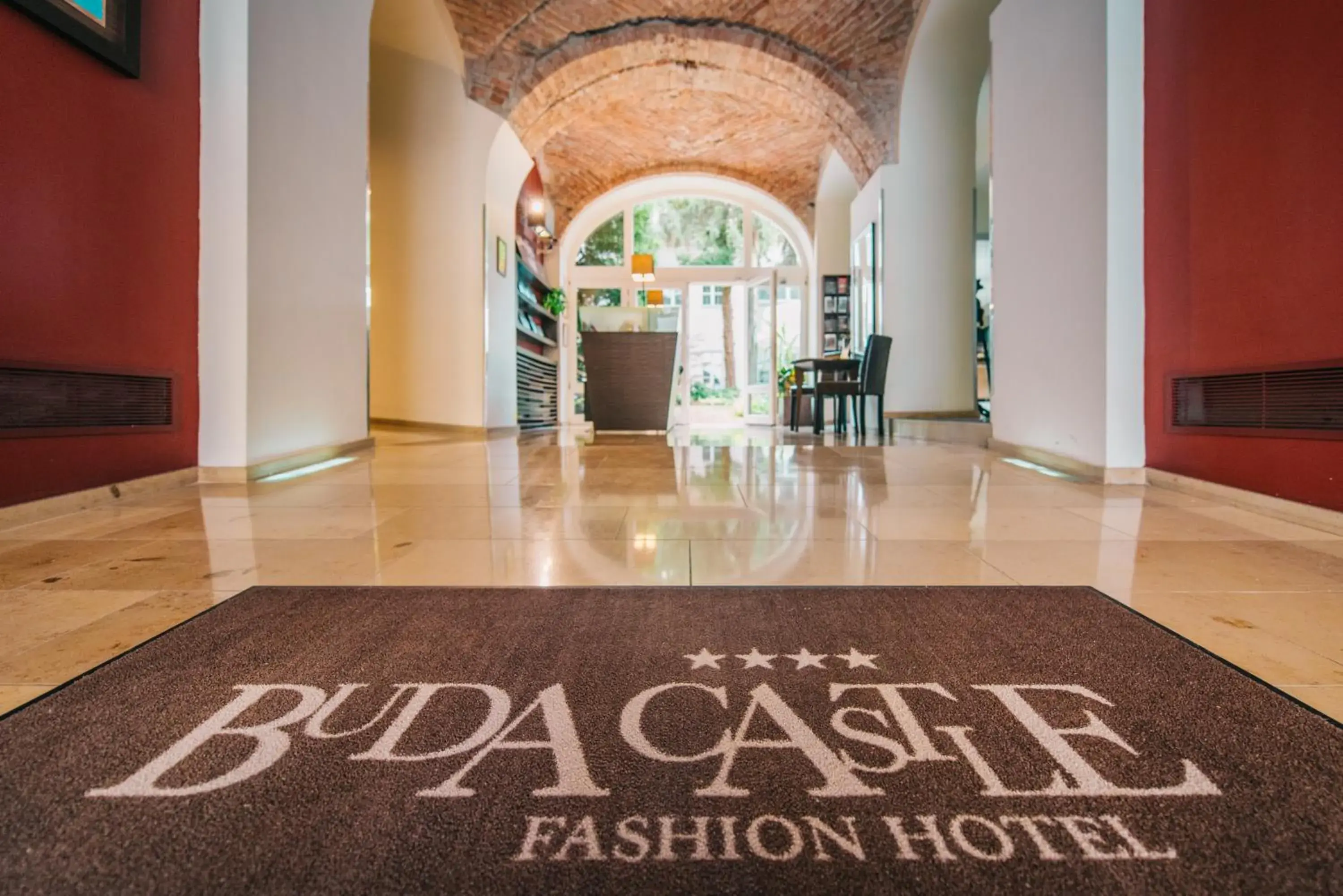 Lobby or reception in Buda Castle Hotel Budapest