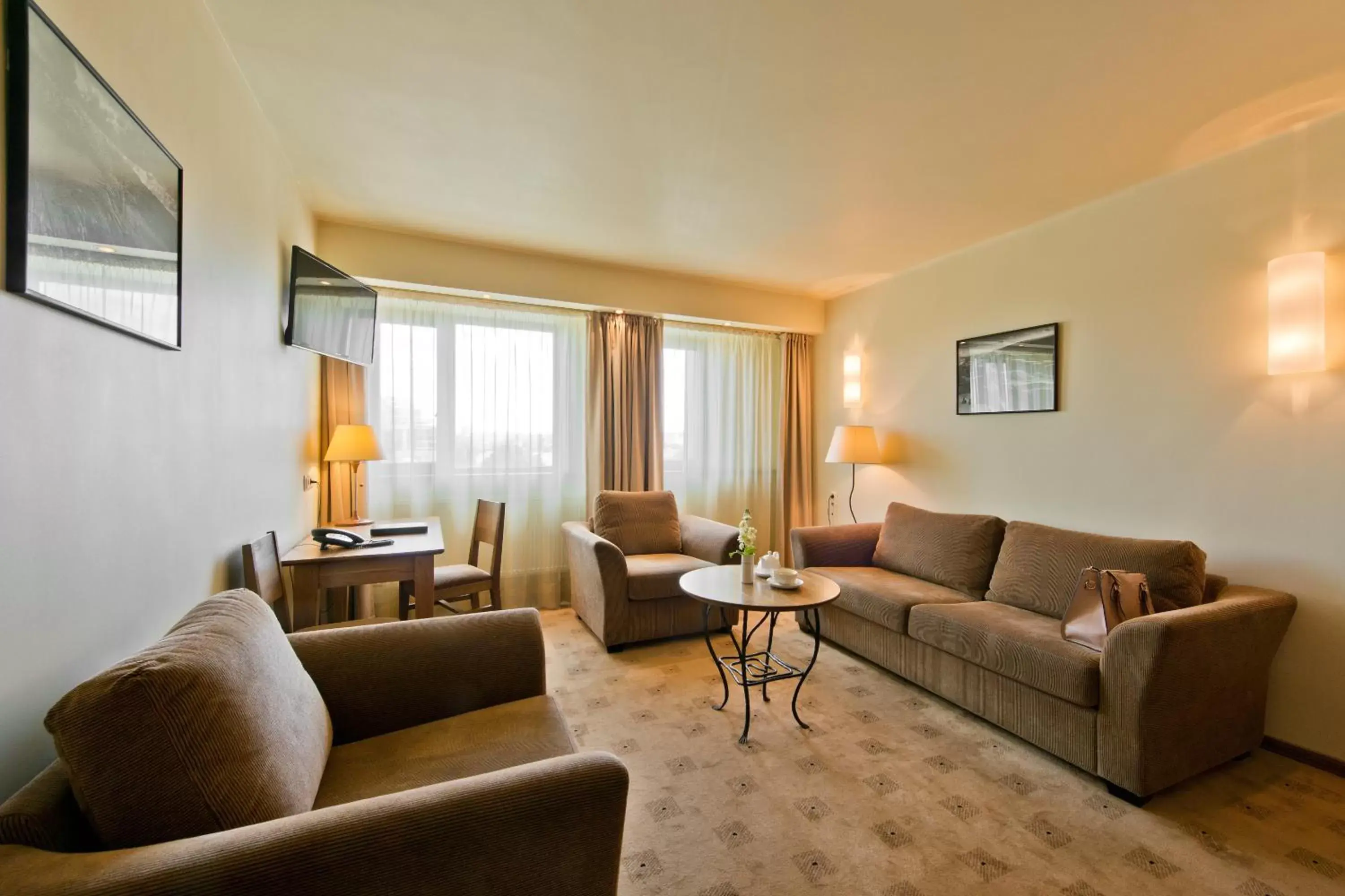 Living room, Seating Area in Best Western Vilnius