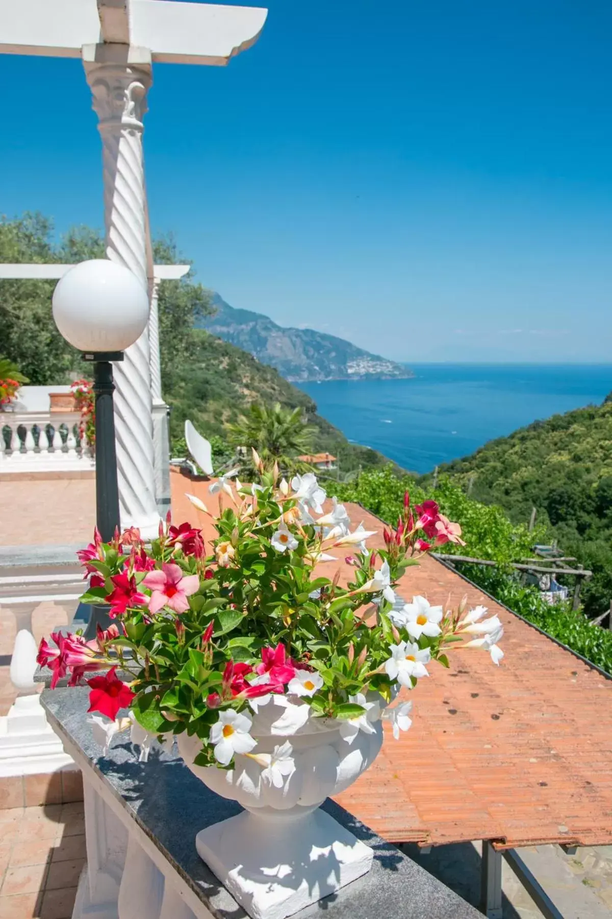 Balcony/Terrace in Villa Costanza sorrento B&b