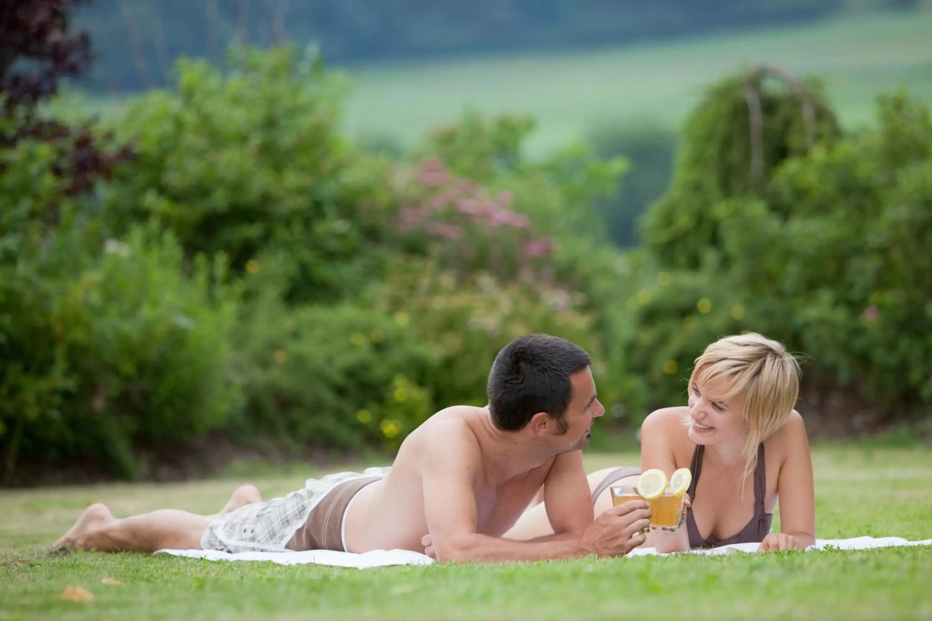 People, Swimming Pool in Frida am Wald