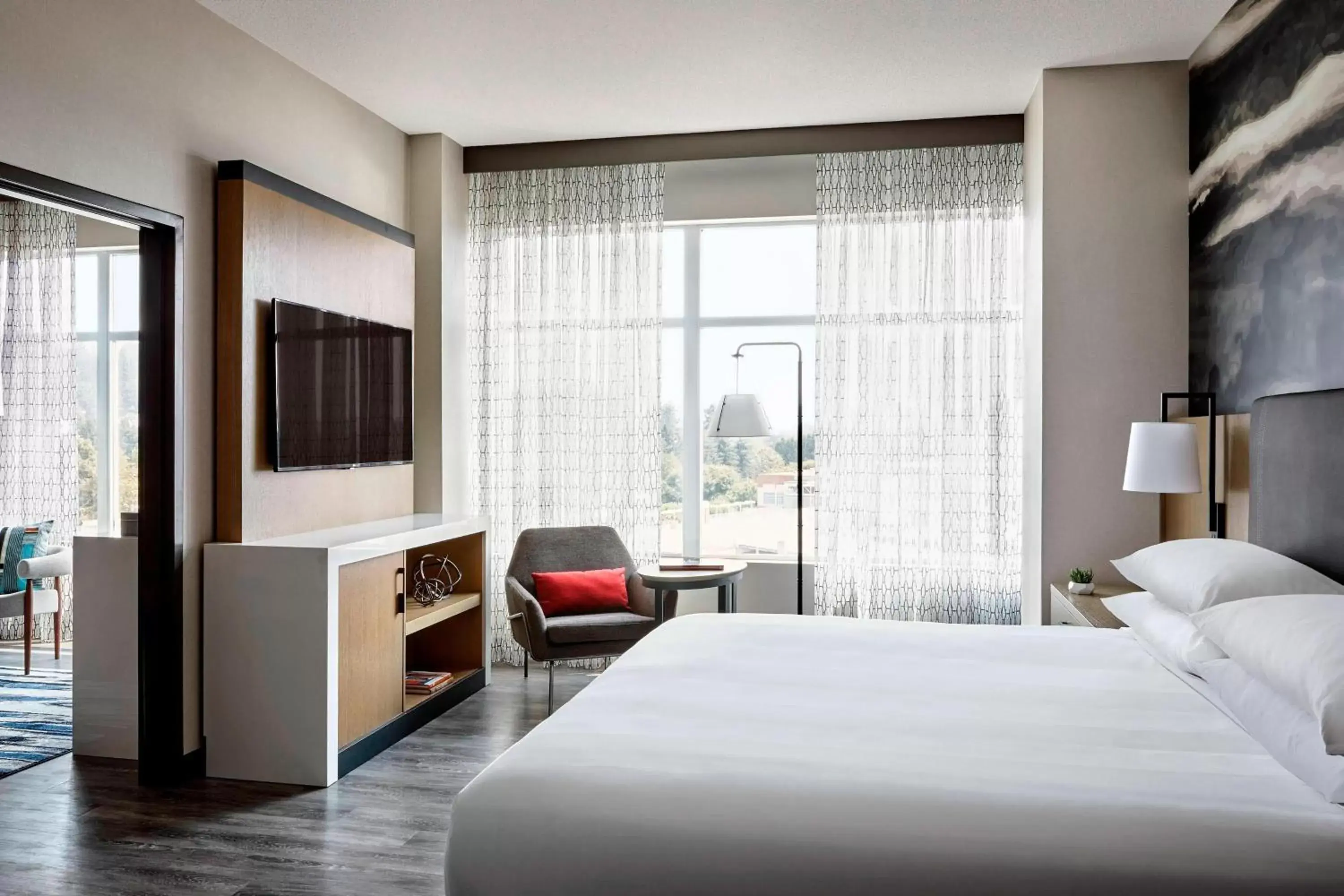 Bedroom in Seattle Marriott Redmond