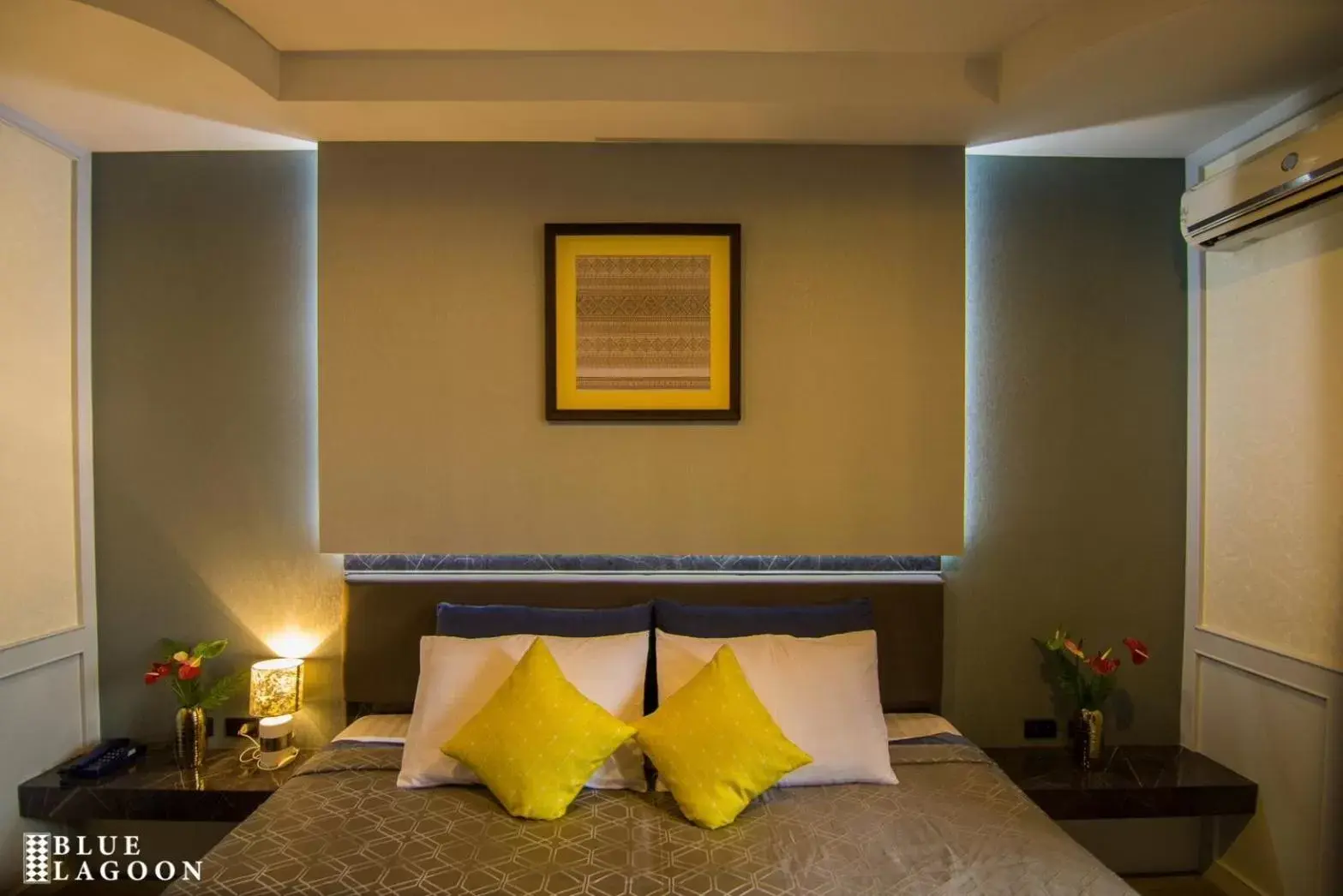 Bed in Blue Lagoon Hotel Bed in Blue Lagoon Hotel