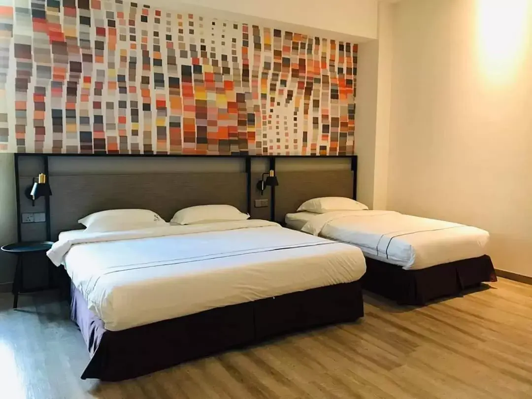 Bedroom, Bed in K Hotel